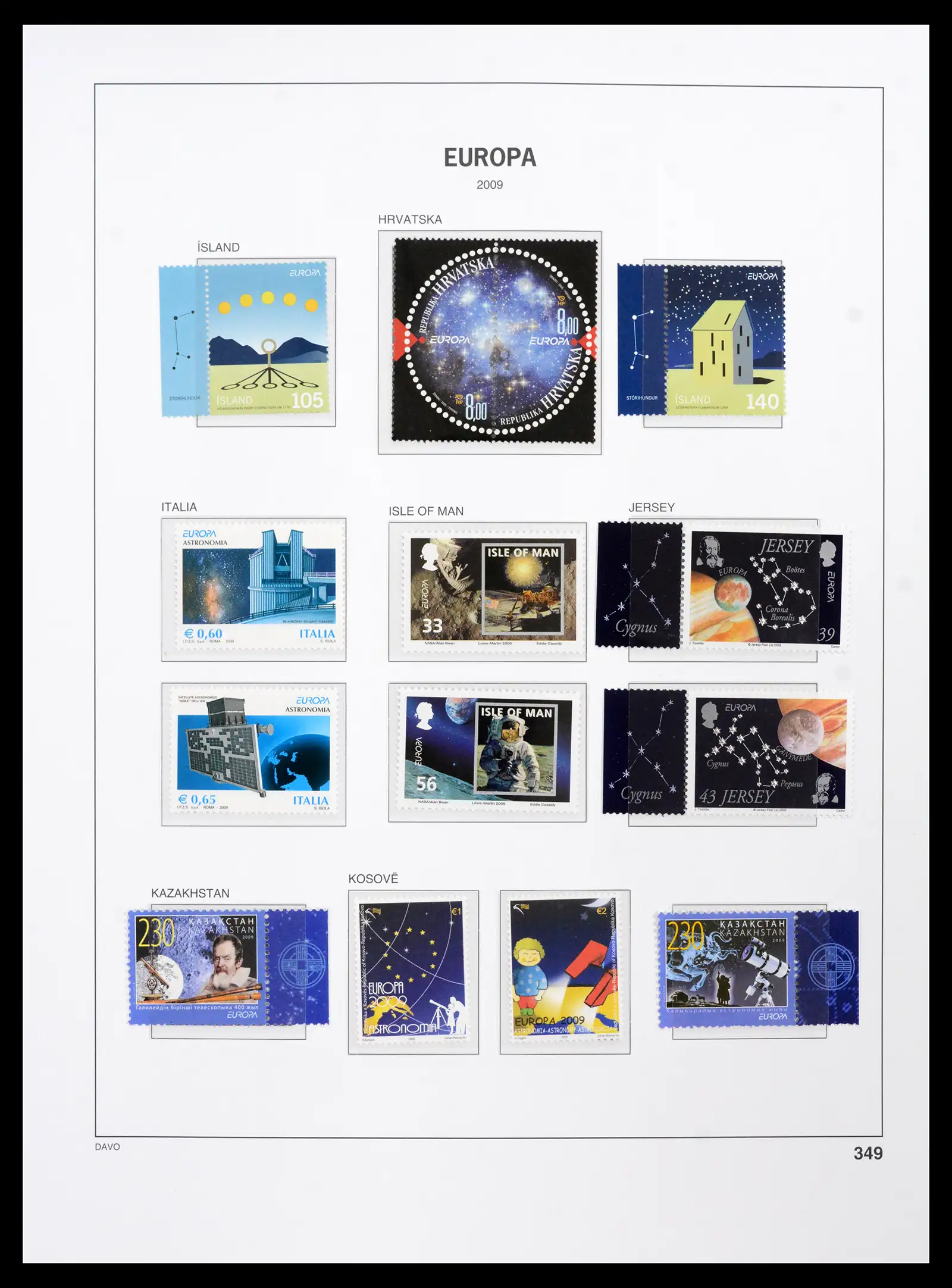 42136 0041 - Postzegelverzameling 42136 Europa CEPT compleet 2006-2010.