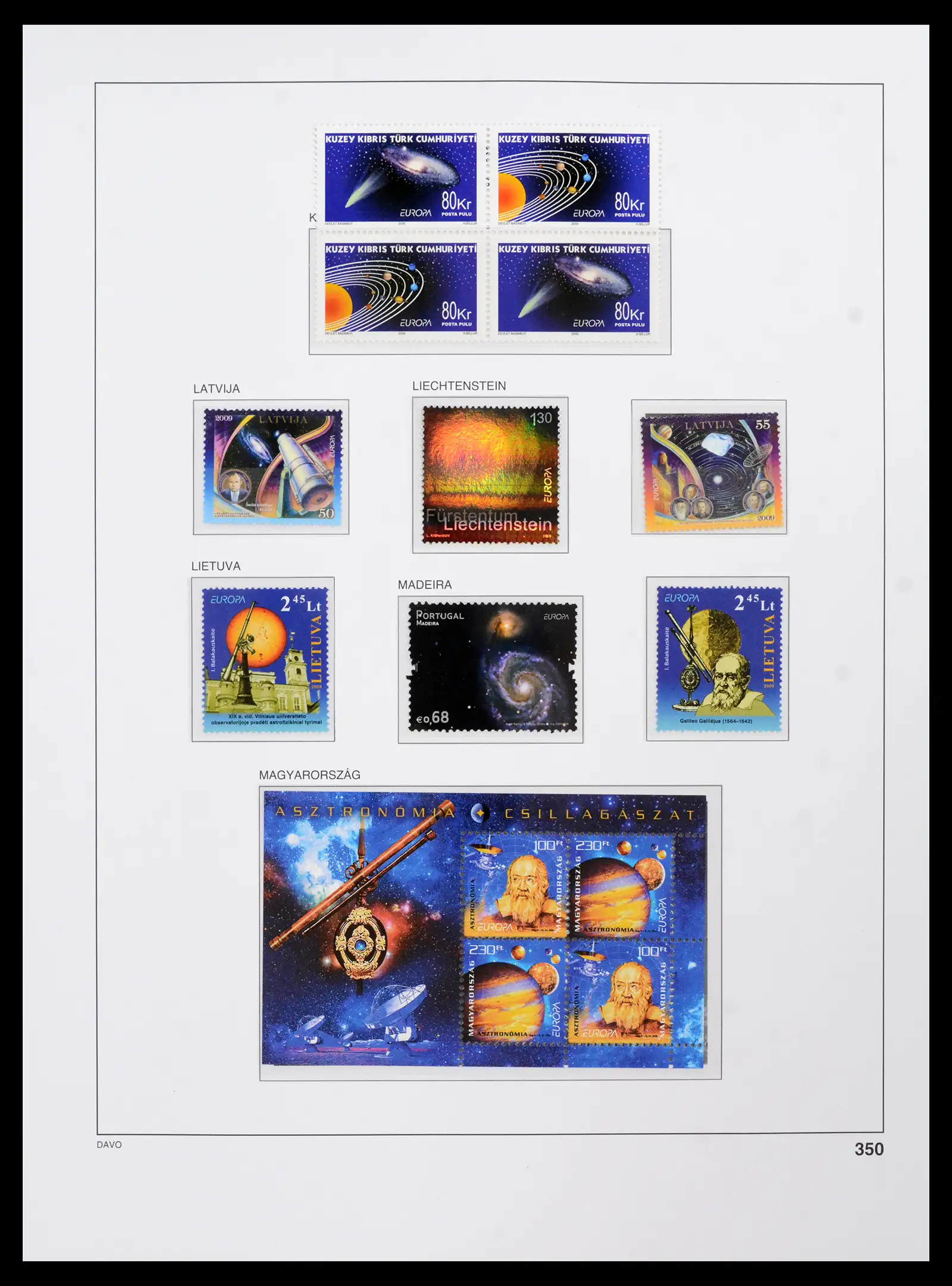 42136 0042 - Postzegelverzameling 42136 Europa CEPT compleet 2006-2010.