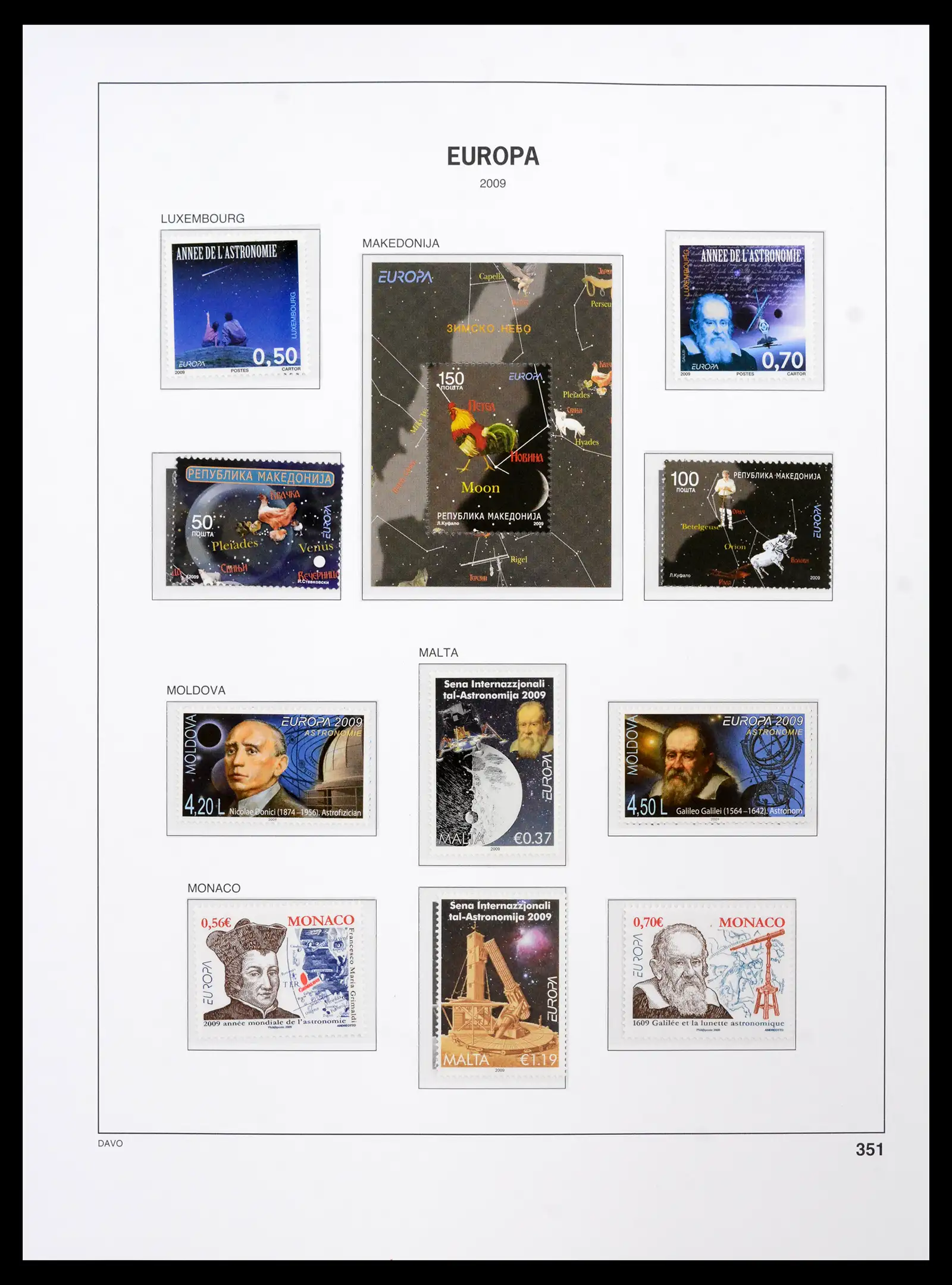 42136 0043 - Postzegelverzameling 42136 Europa CEPT compleet 2006-2010.