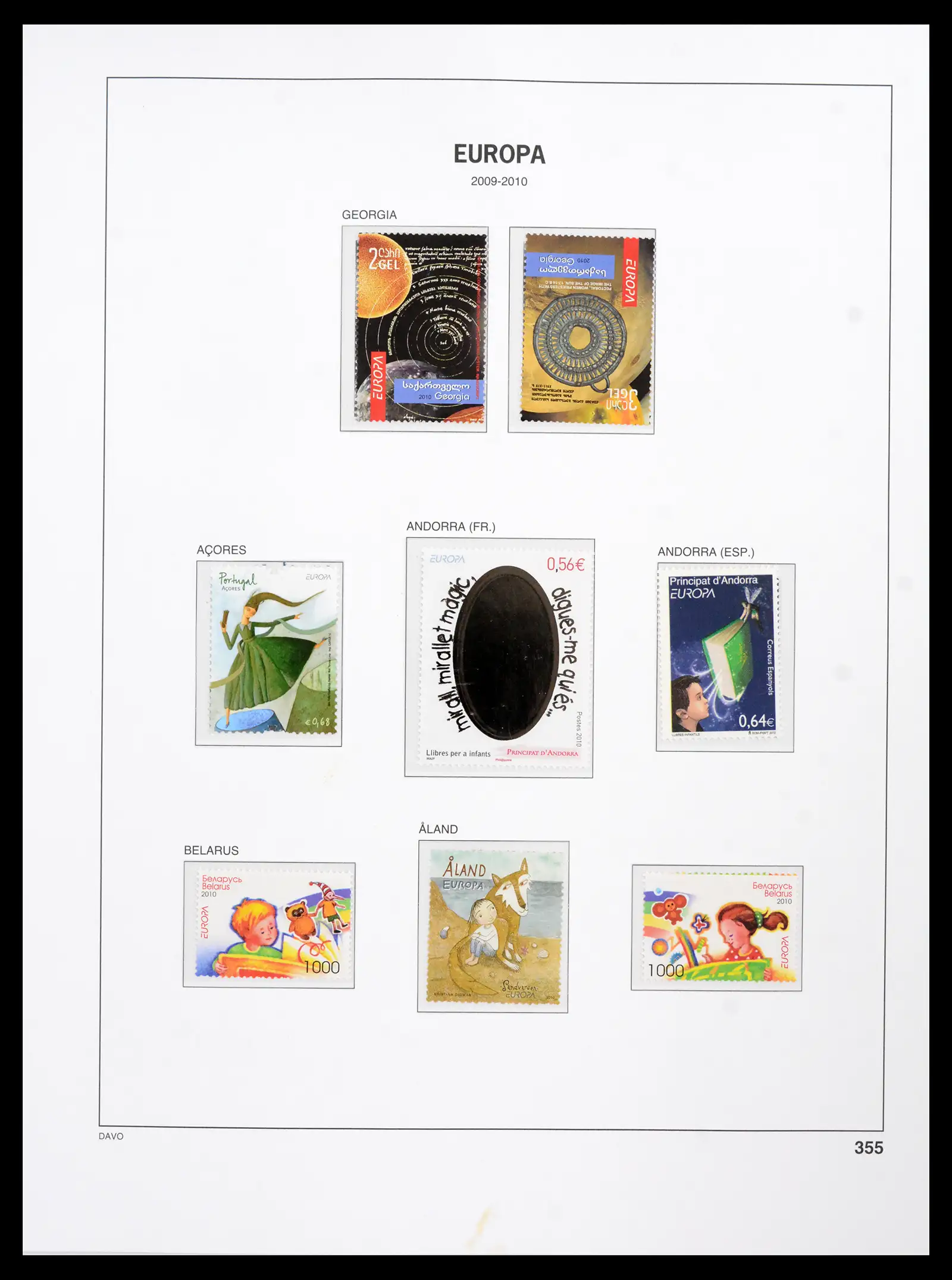 42136 0048 - Postzegelverzameling 42136 Europa CEPT compleet 2006-2010.