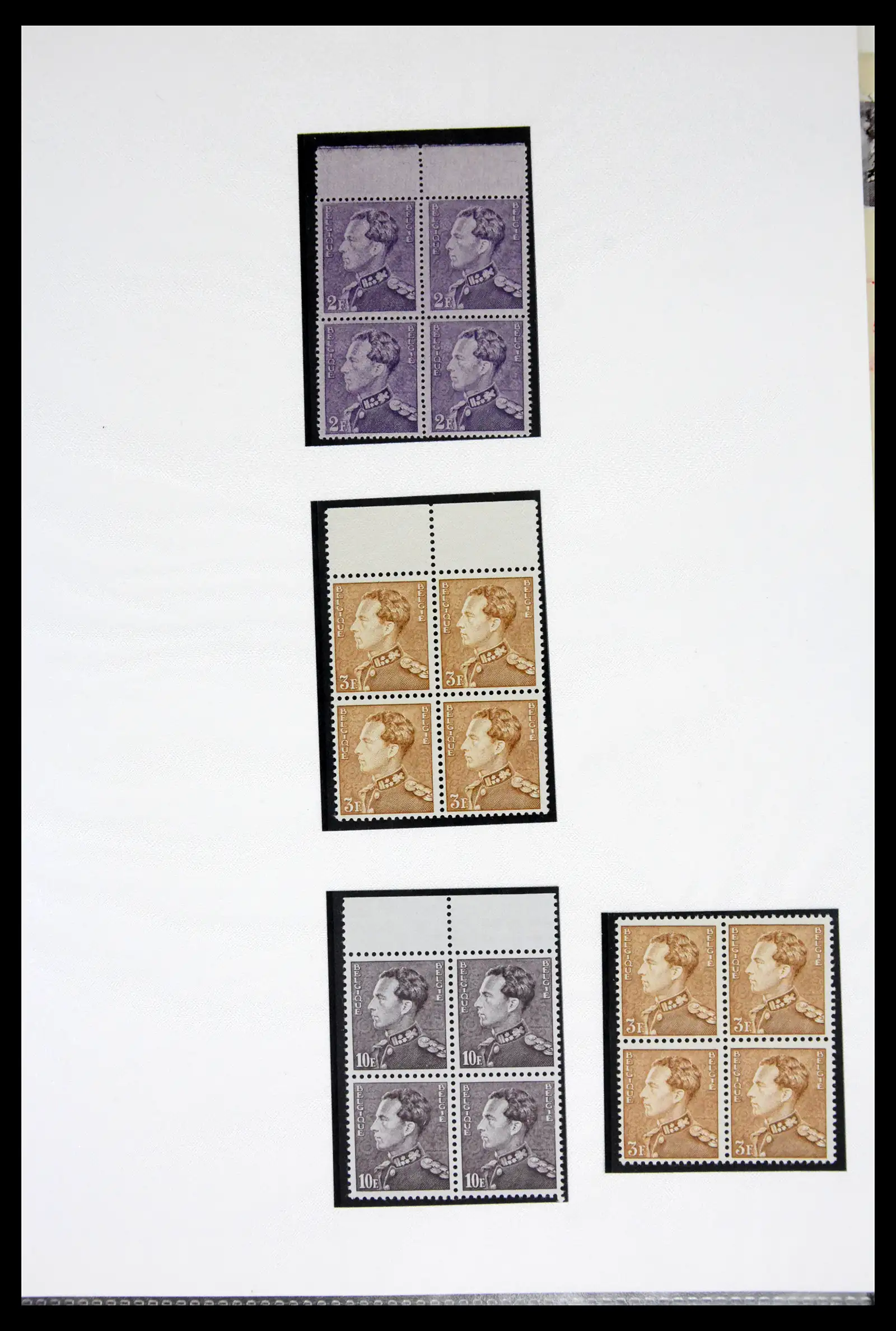 42137 0026 - Postzegelverzameling 42137 België emissie Poortman 1935-1996.