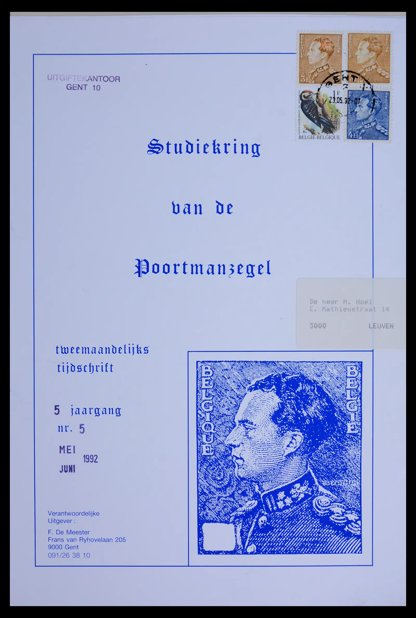 42137 0076 - Postzegelverzameling 42137 België emissie Poortman 1935-1996.