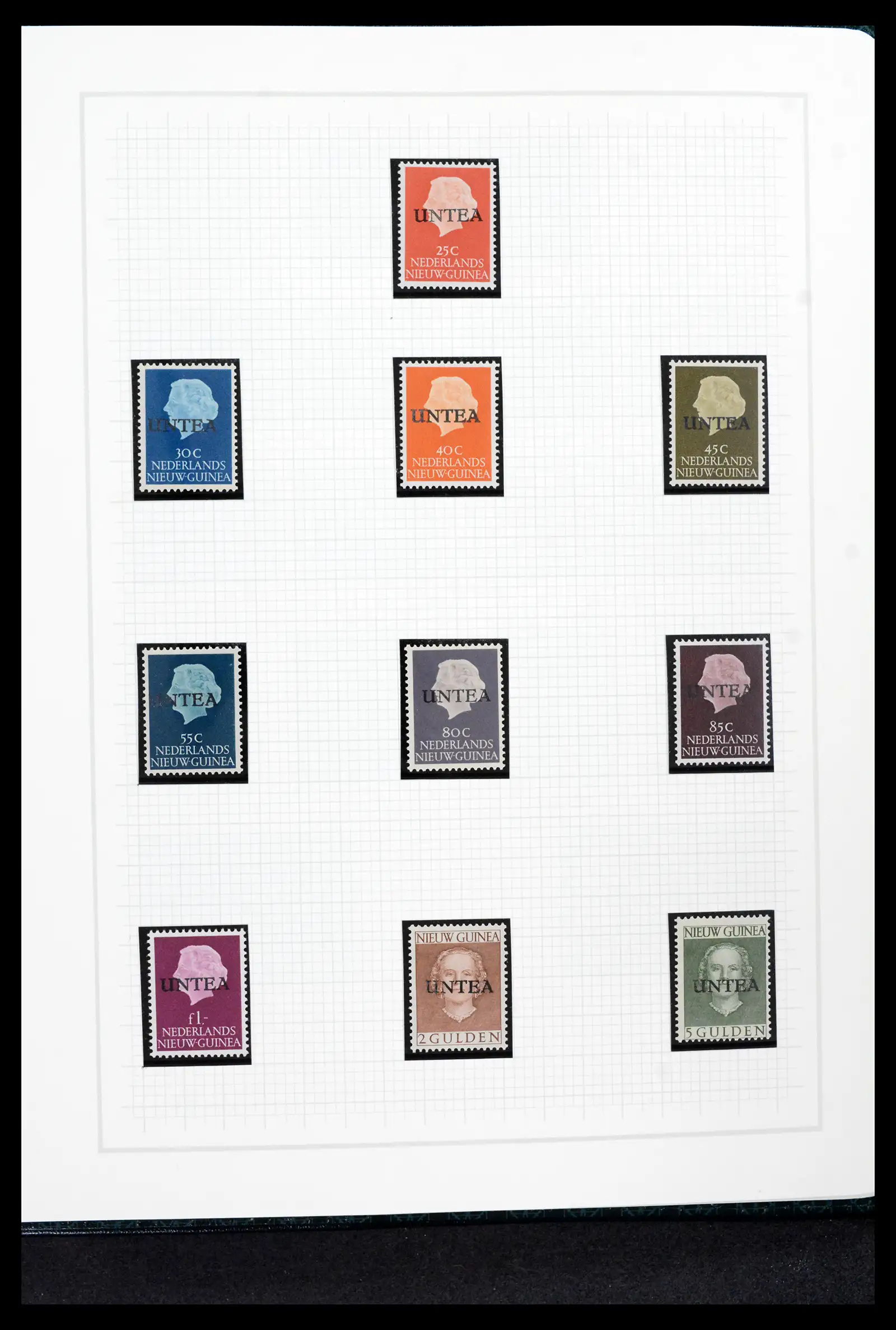 42153 0063 - Postzegelverzameling 42153 Nederlands Indië 1870-1948.
