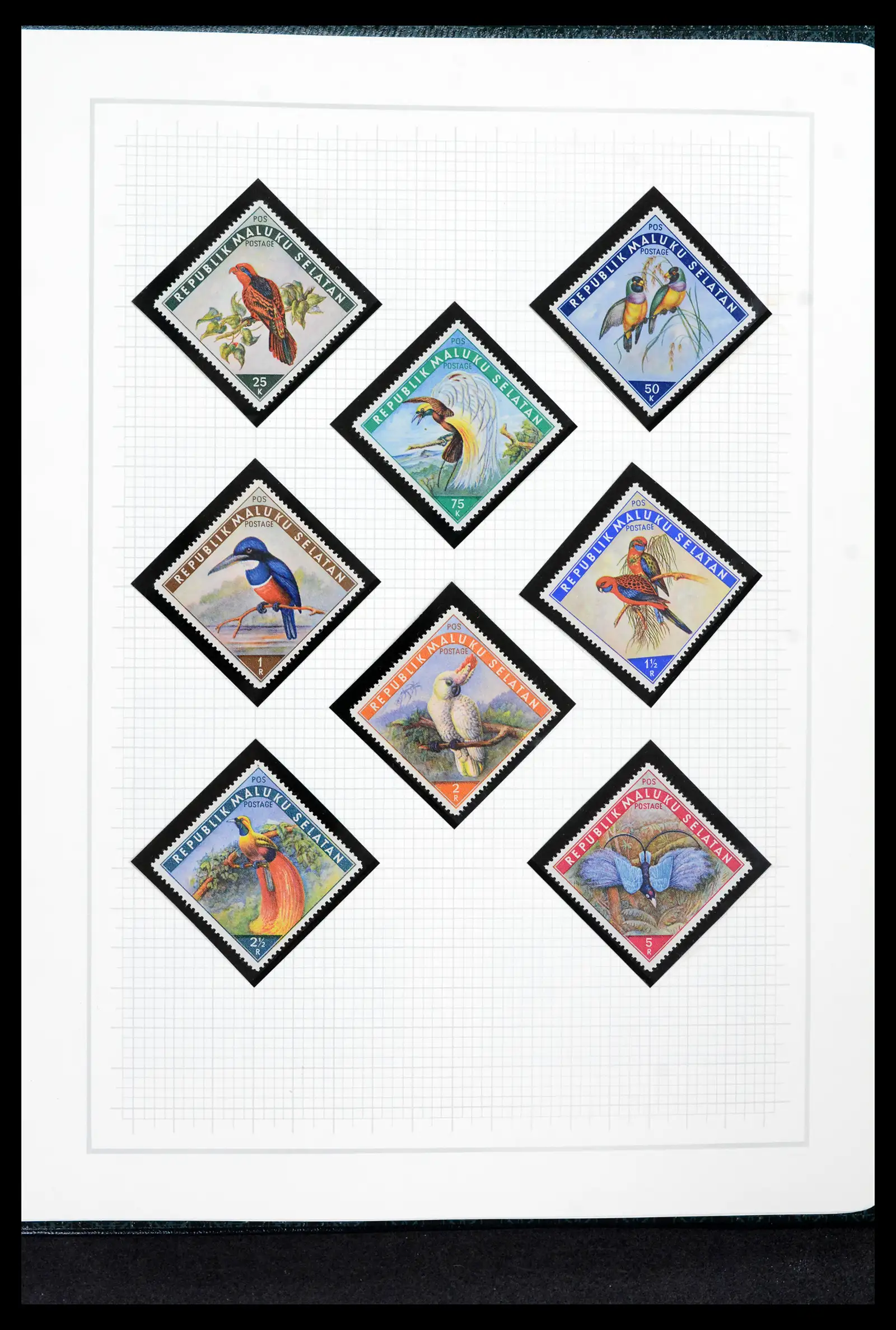 42153 0068 - Postzegelverzameling 42153 Nederlands Indië 1870-1948.