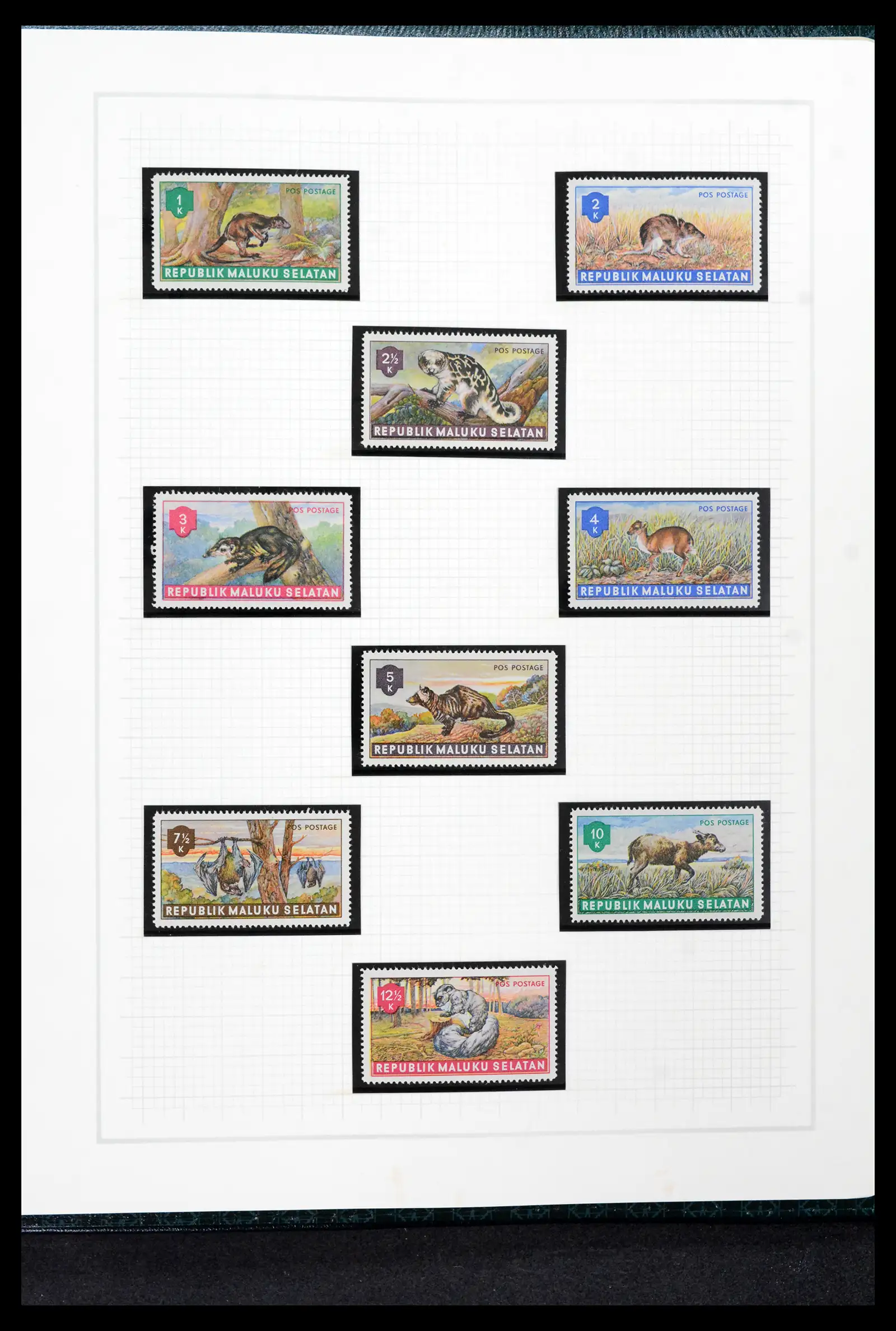 42153 0076 - Postzegelverzameling 42153 Nederlands Indië 1870-1948.