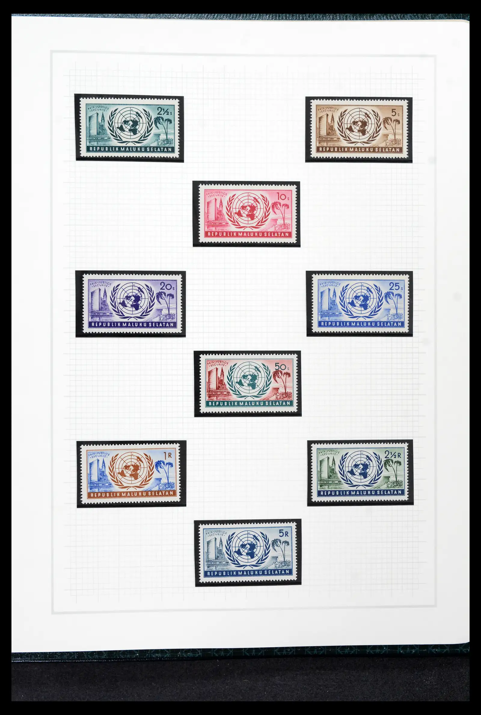 42153 0079 - Postzegelverzameling 42153 Nederlands Indië 1870-1948.
