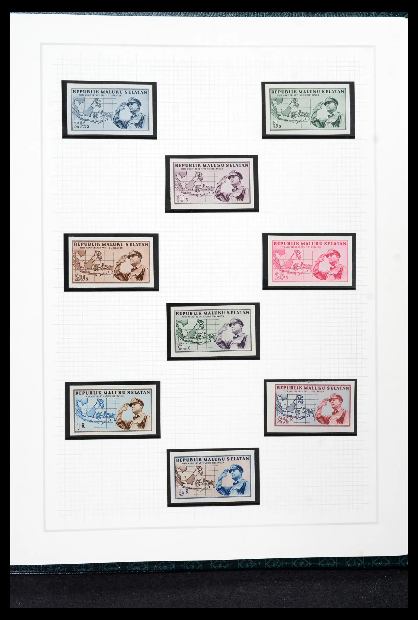 42153 0080 - Postzegelverzameling 42153 Nederlands Indië 1870-1948.