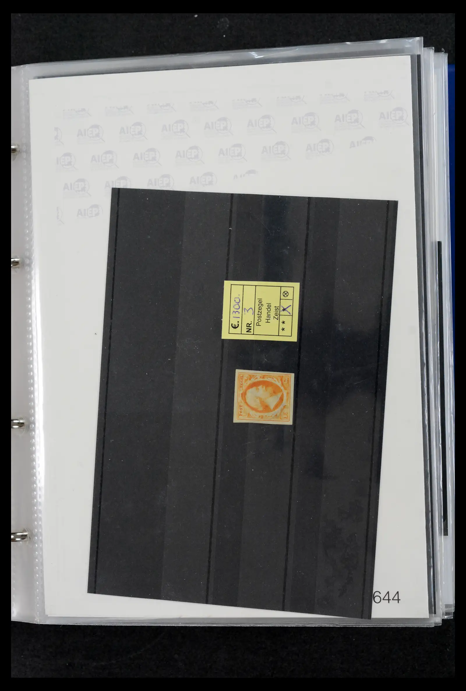 42165 0002 - Postzegelverzameling 42165 Nederland topnummers 1852-1950.