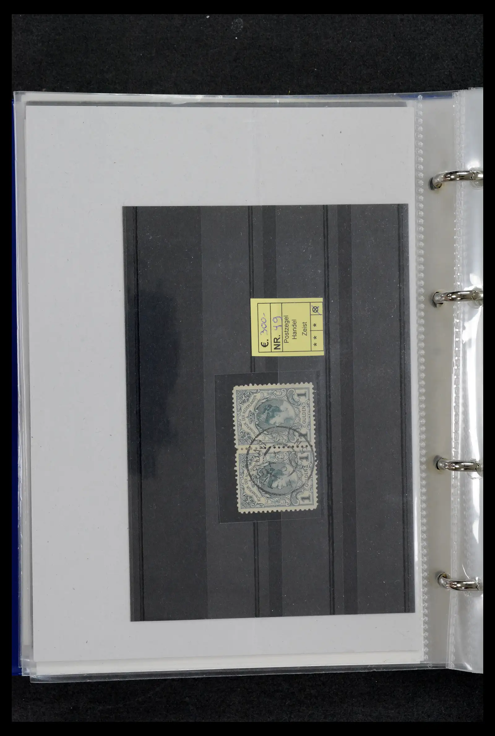 42165 0013 - Postzegelverzameling 42165 Nederland topnummers 1852-1950.