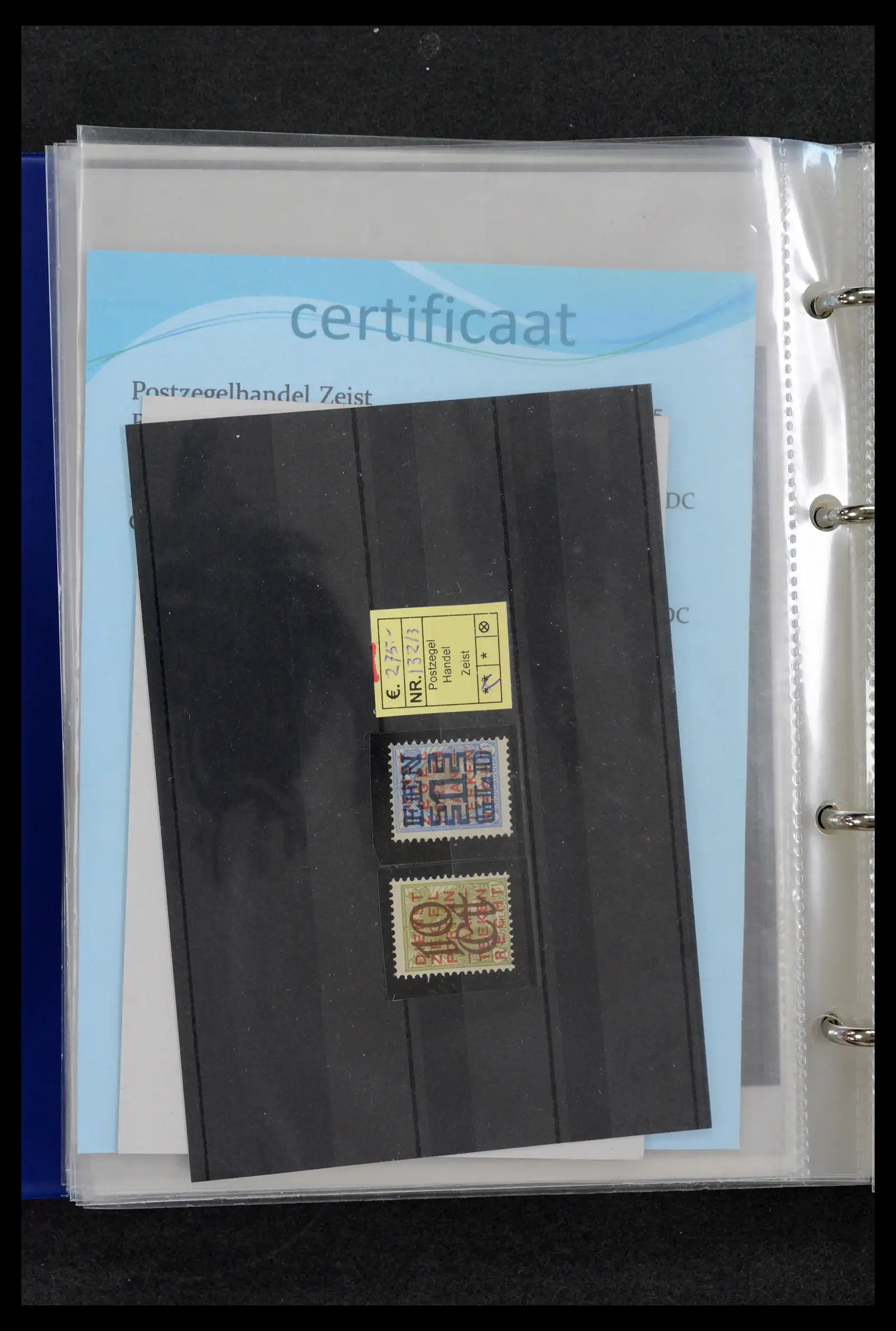 42165 0017 - Postzegelverzameling 42165 Nederland topnummers 1852-1950.