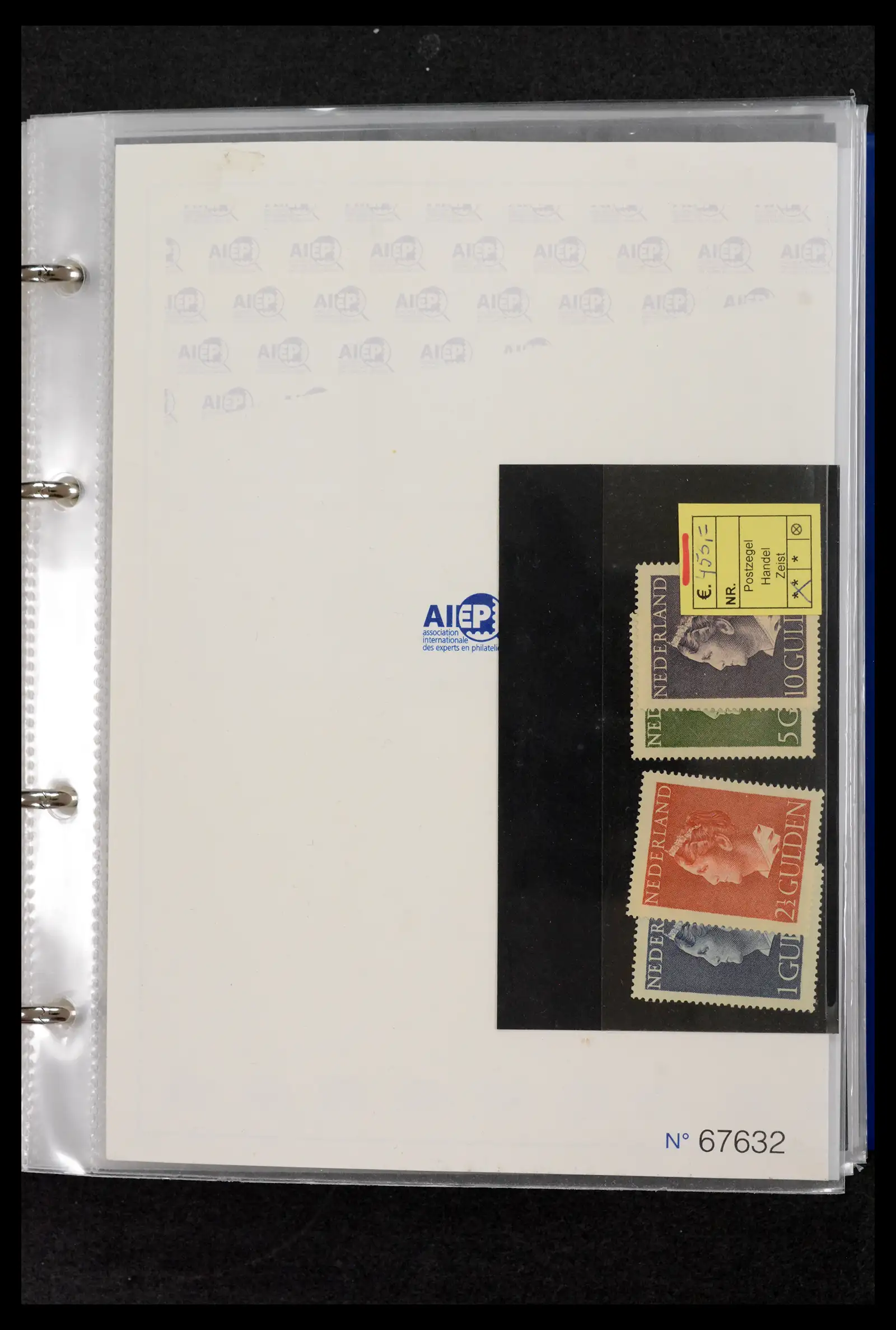 42165 0020 - Postzegelverzameling 42165 Nederland topnummers 1852-1950.