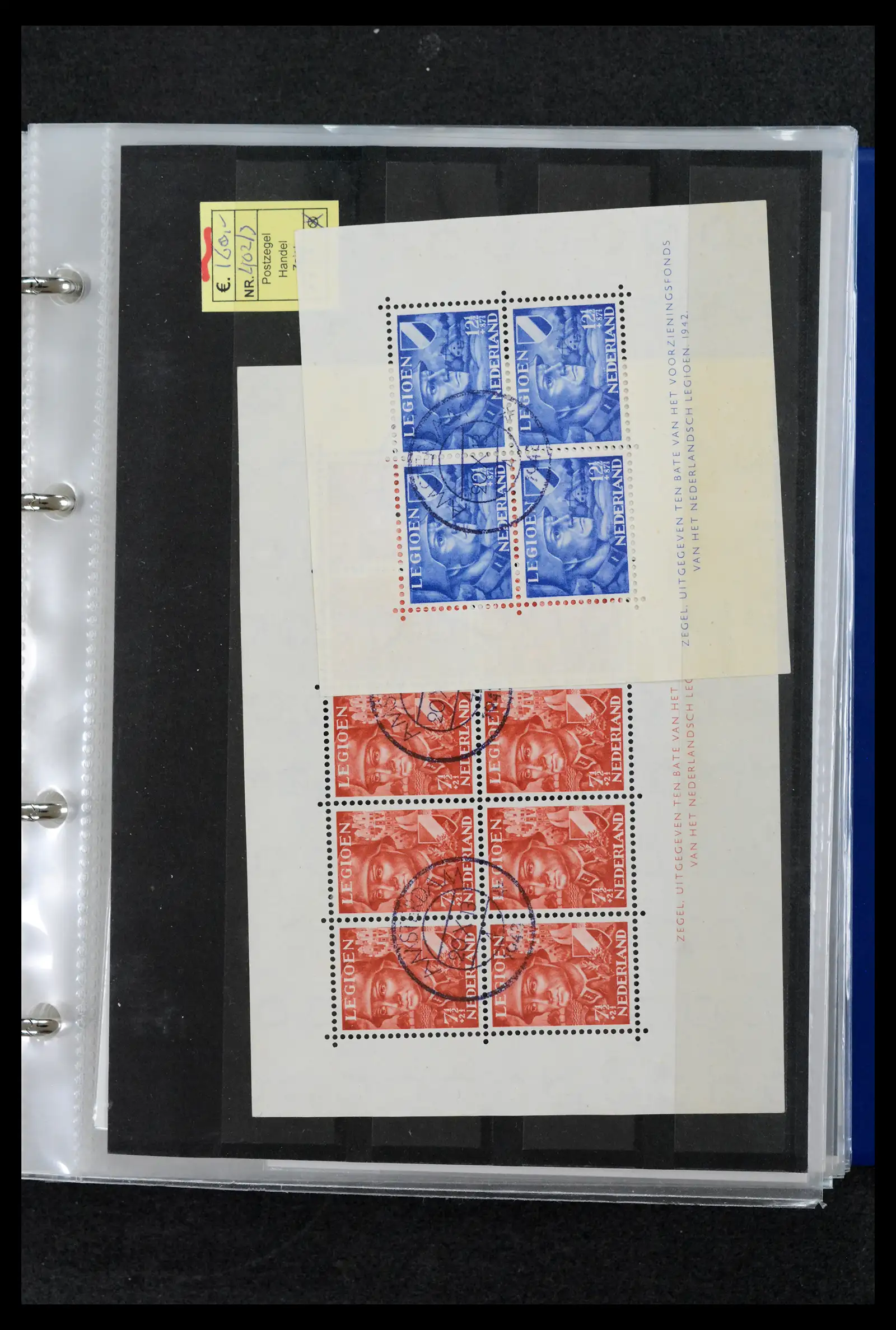 42165 0026 - Postzegelverzameling 42165 Nederland topnummers 1852-1950.
