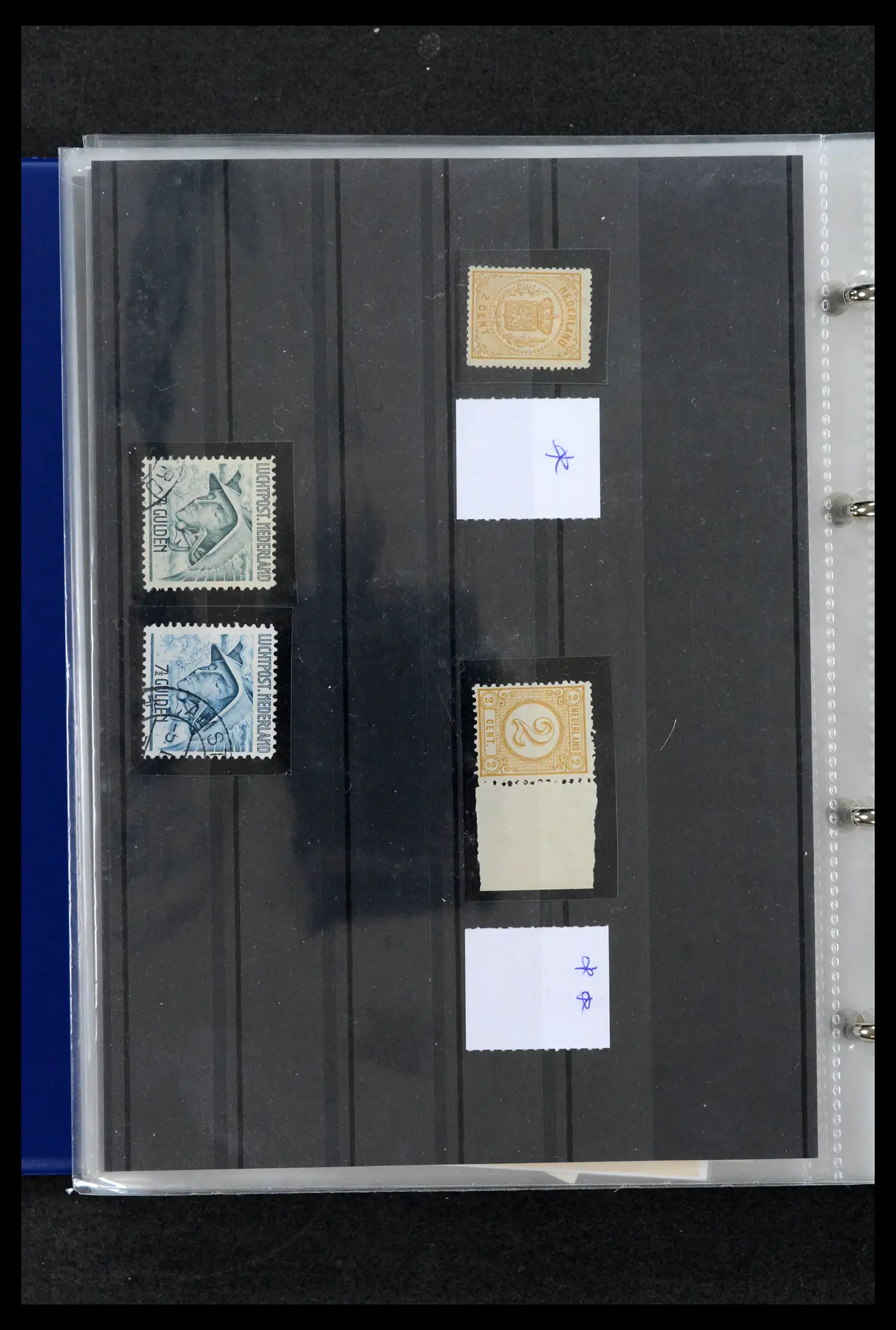 42165 0032 - Postzegelverzameling 42165 Nederland topnummers 1852-1950.