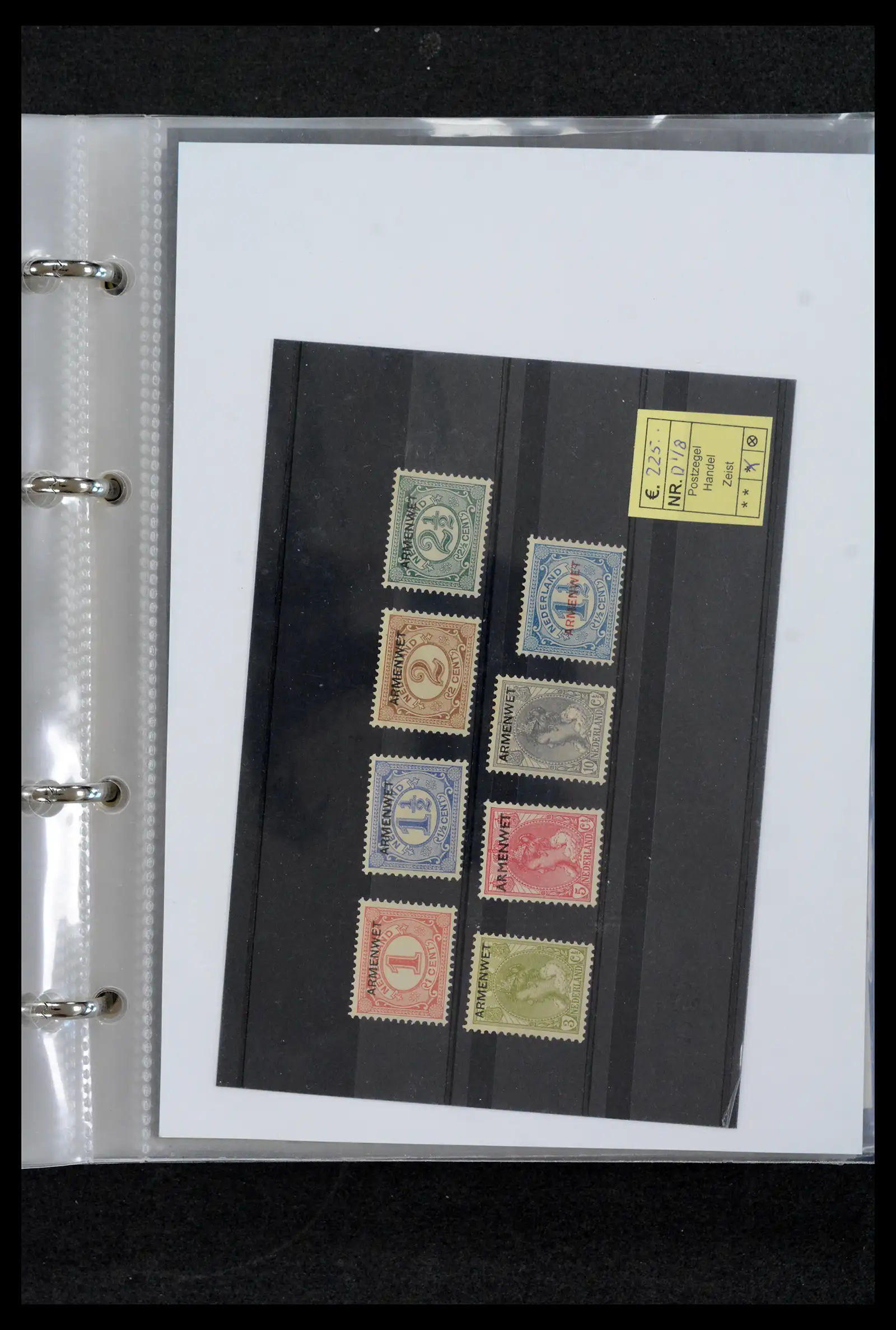 42165 0041 - Postzegelverzameling 42165 Nederland topnummers 1852-1950.