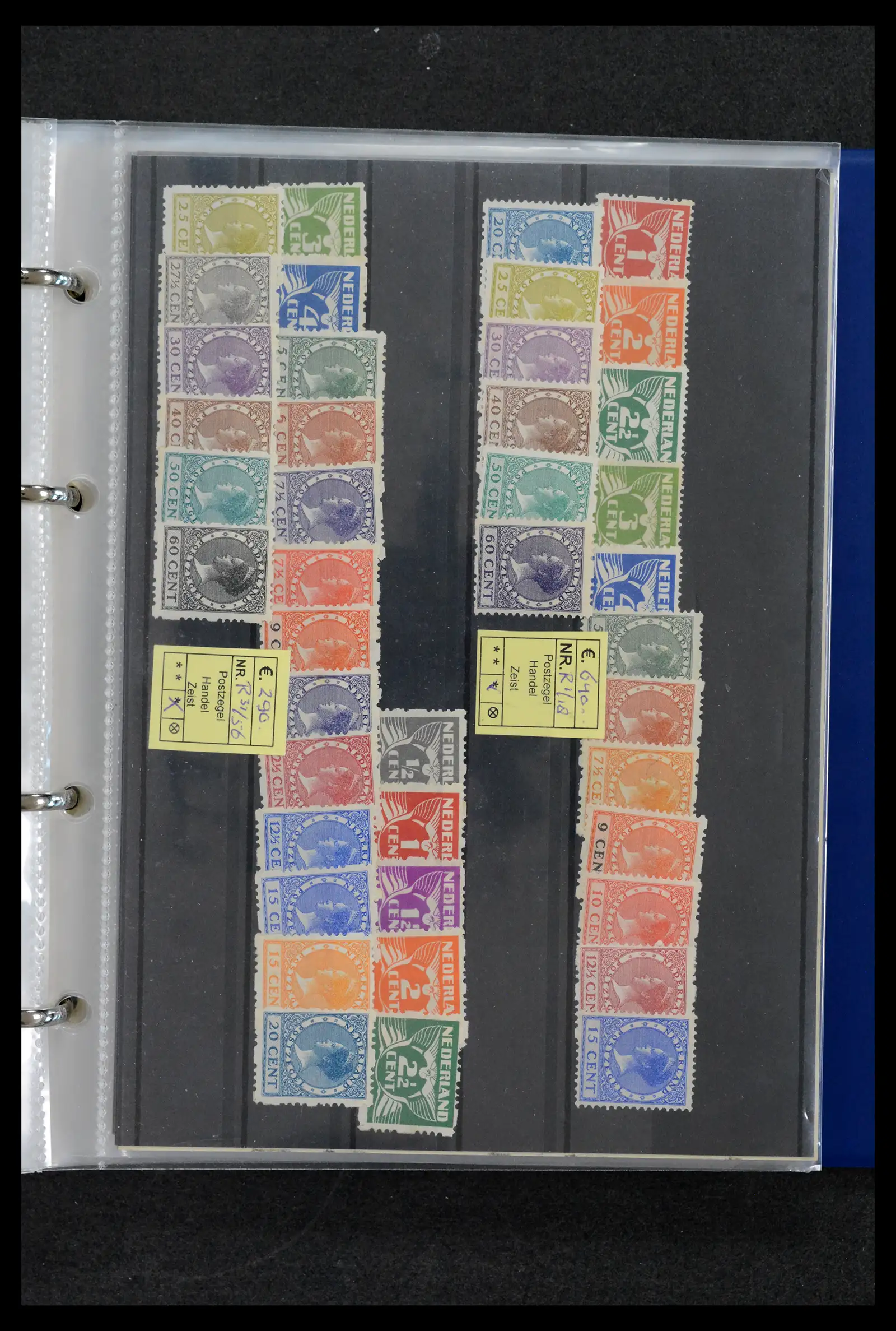 42165 0047 - Postzegelverzameling 42165 Nederland topnummers 1852-1950.