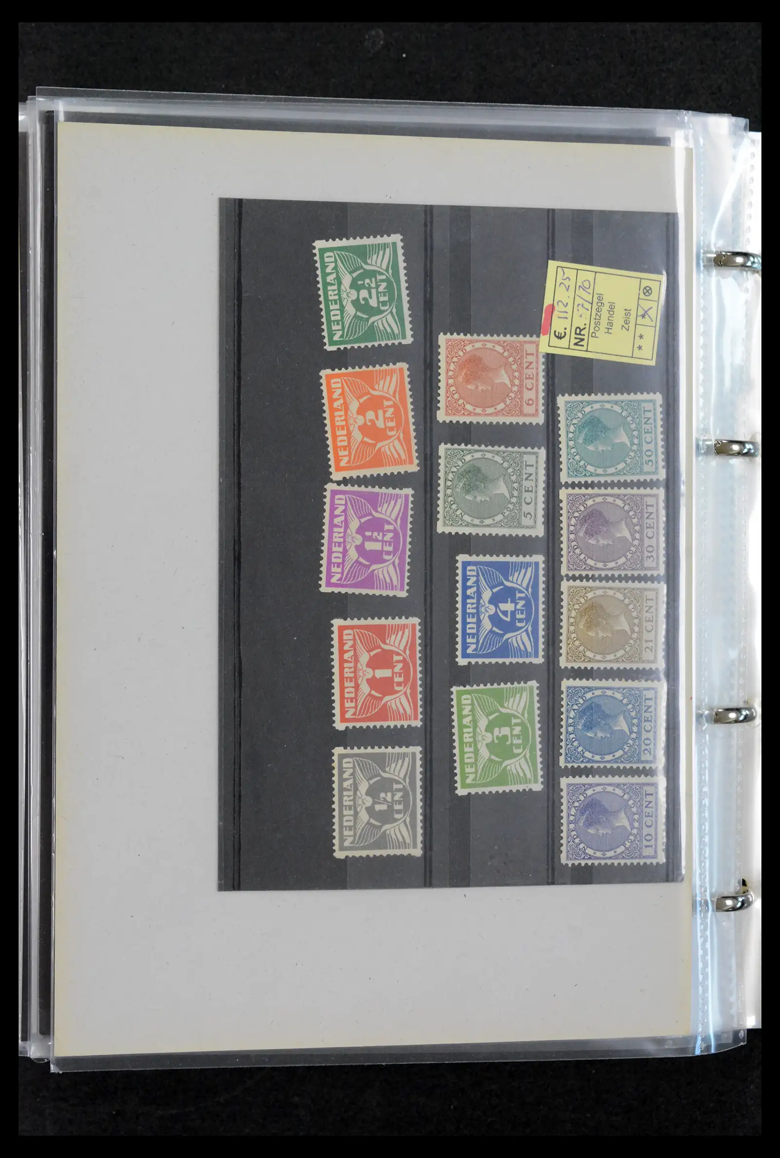 42165 0060 - Postzegelverzameling 42165 Nederland topnummers 1852-1950.