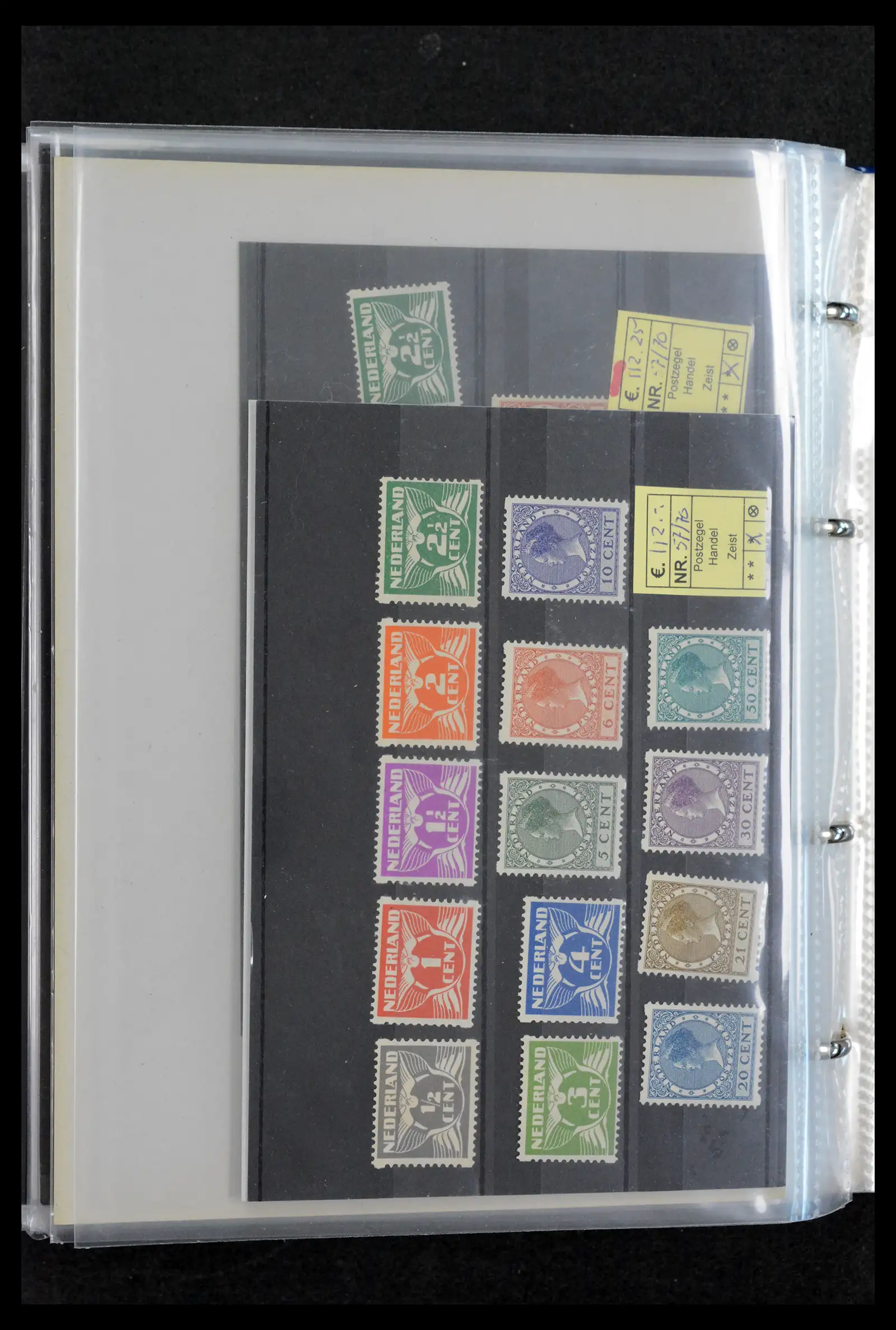 42165 0062 - Postzegelverzameling 42165 Nederland topnummers 1852-1950.