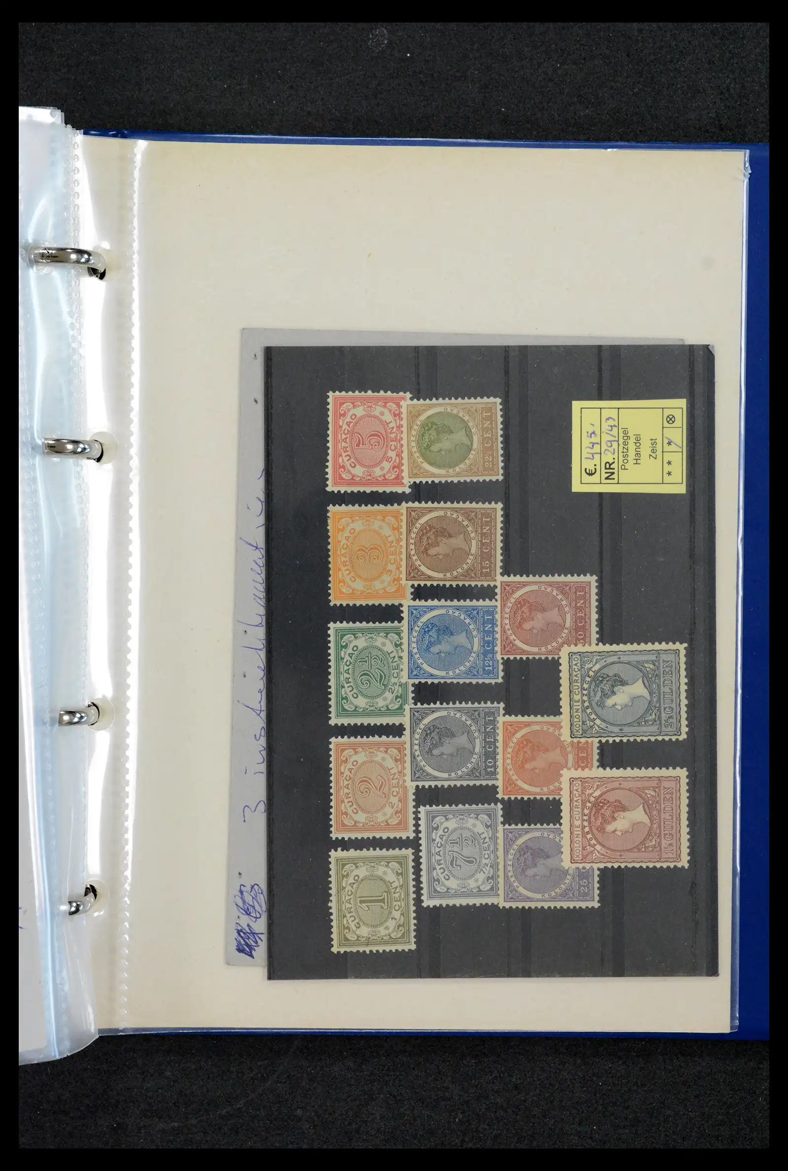 42165 0067 - Postzegelverzameling 42165 Nederland topnummers 1852-1950.