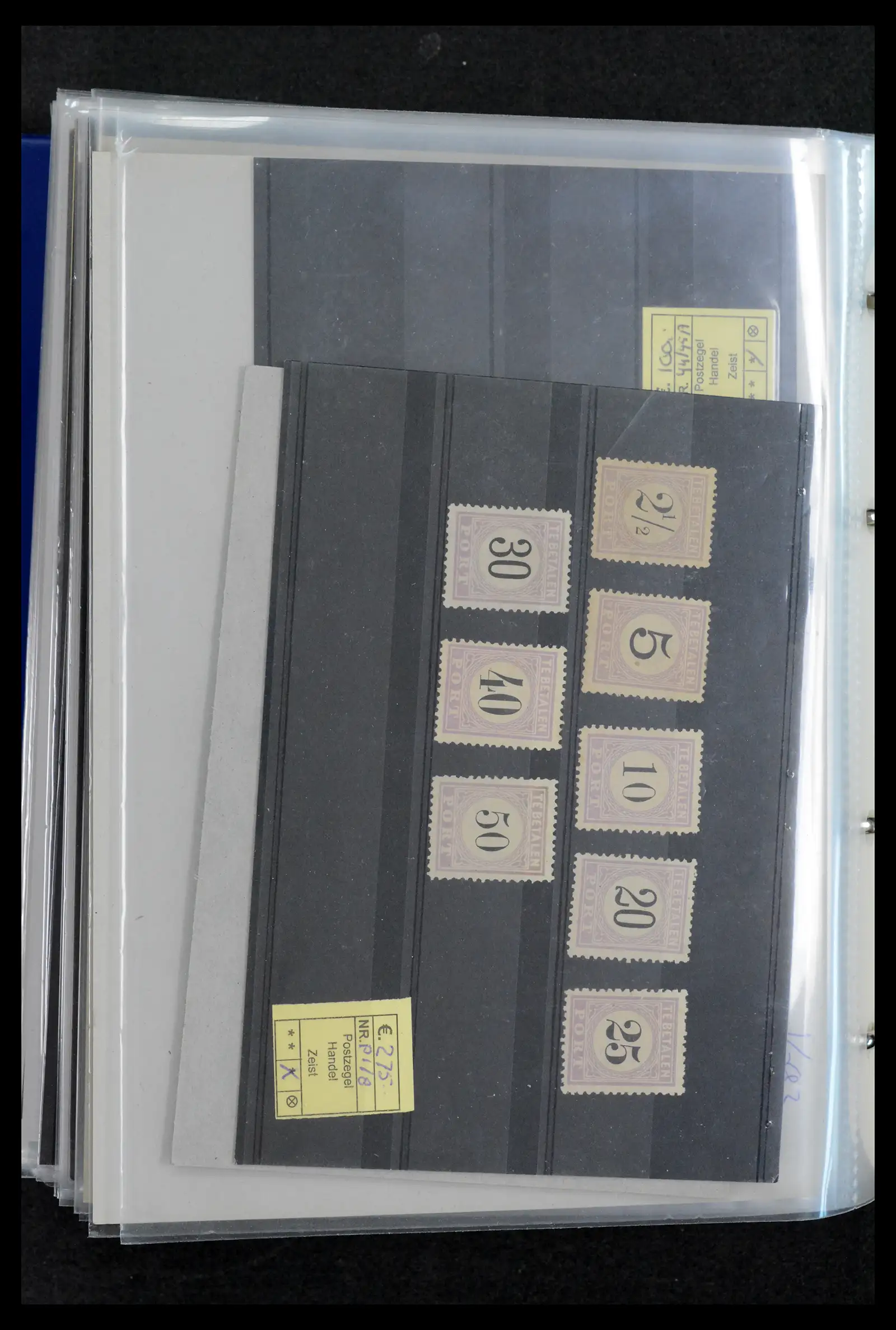 42165 0068 - Postzegelverzameling 42165 Nederland topnummers 1852-1950.