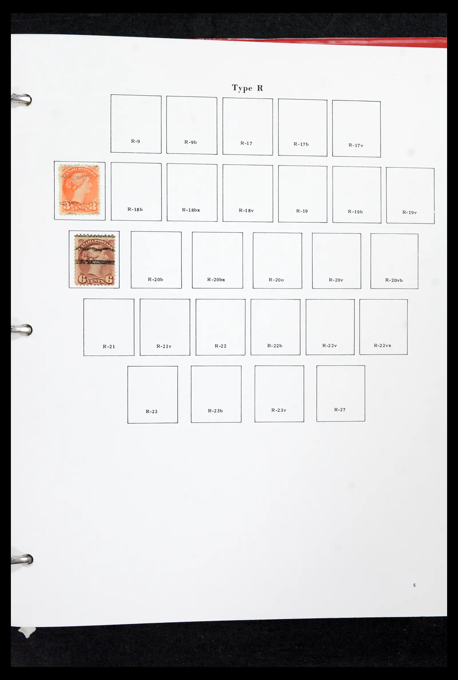 42170 0005 - Stamp collection 42170 Canada pre-cancels 1889-1955.