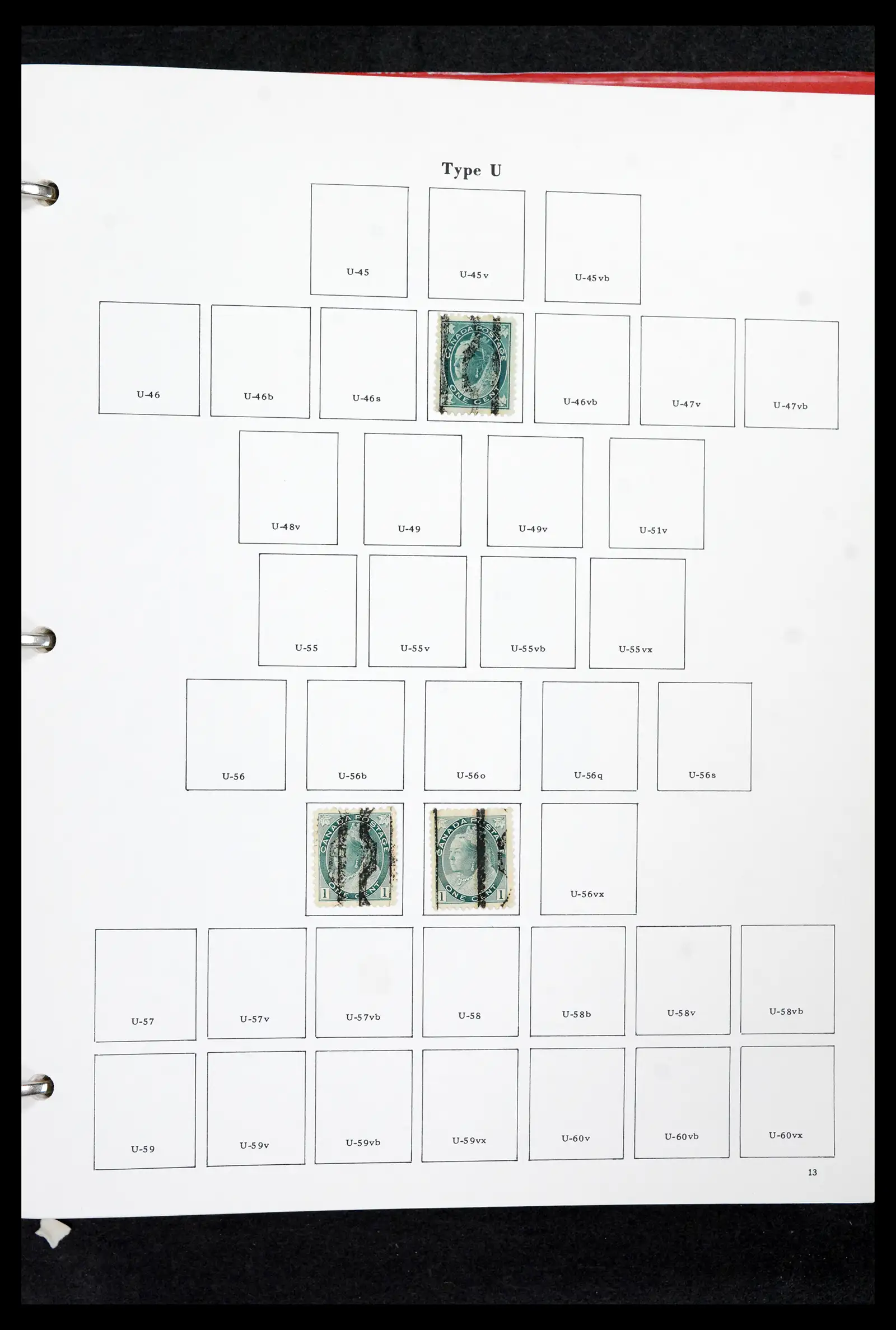42170 0012 - Stamp collection 42170 Canada pre-cancels 1889-1955.