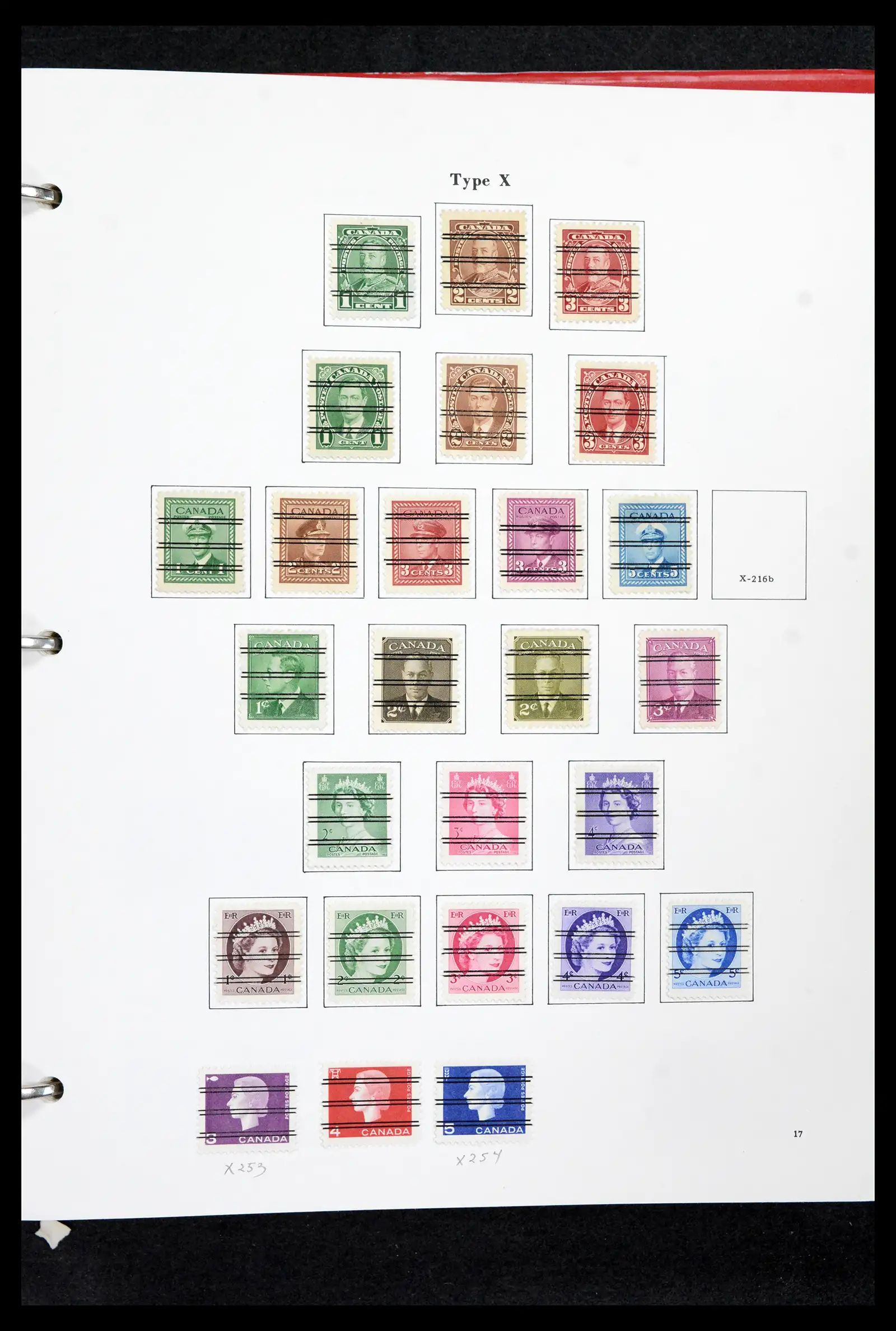 42170 0016 - Stamp collection 42170 Canada pre-cancels 1889-1955.
