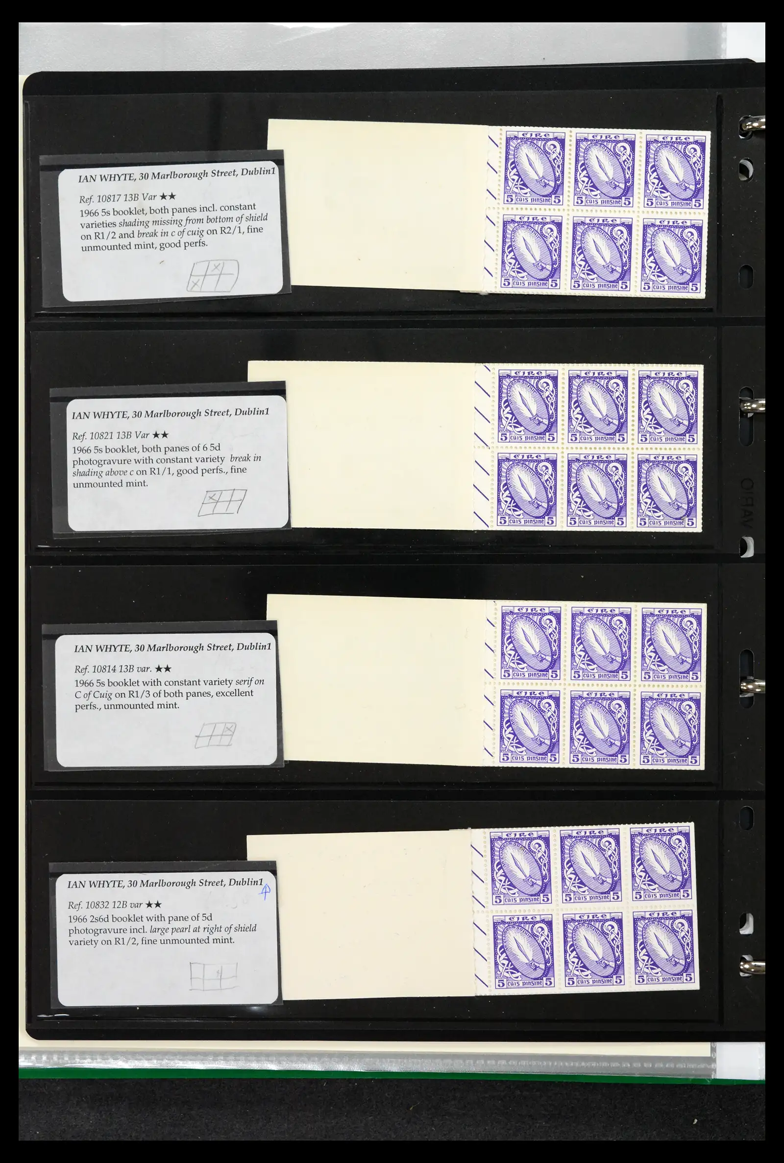 42178 0035 - Postzegelverzameling 42178 Ierland langlopende uitgaven 1922-2001.