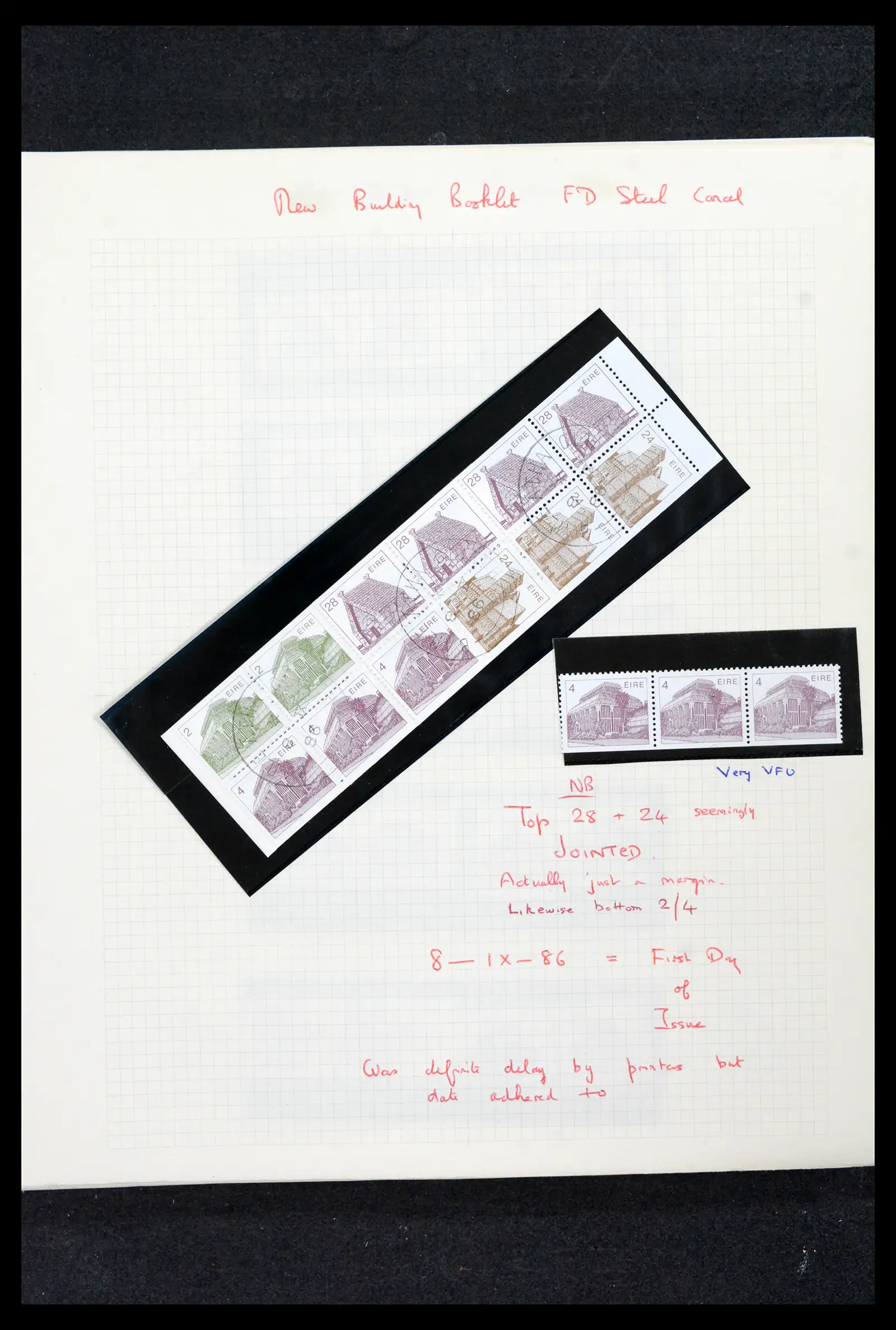 42178 0088 - Postzegelverzameling 42178 Ierland langlopende uitgaven 1922-2001.