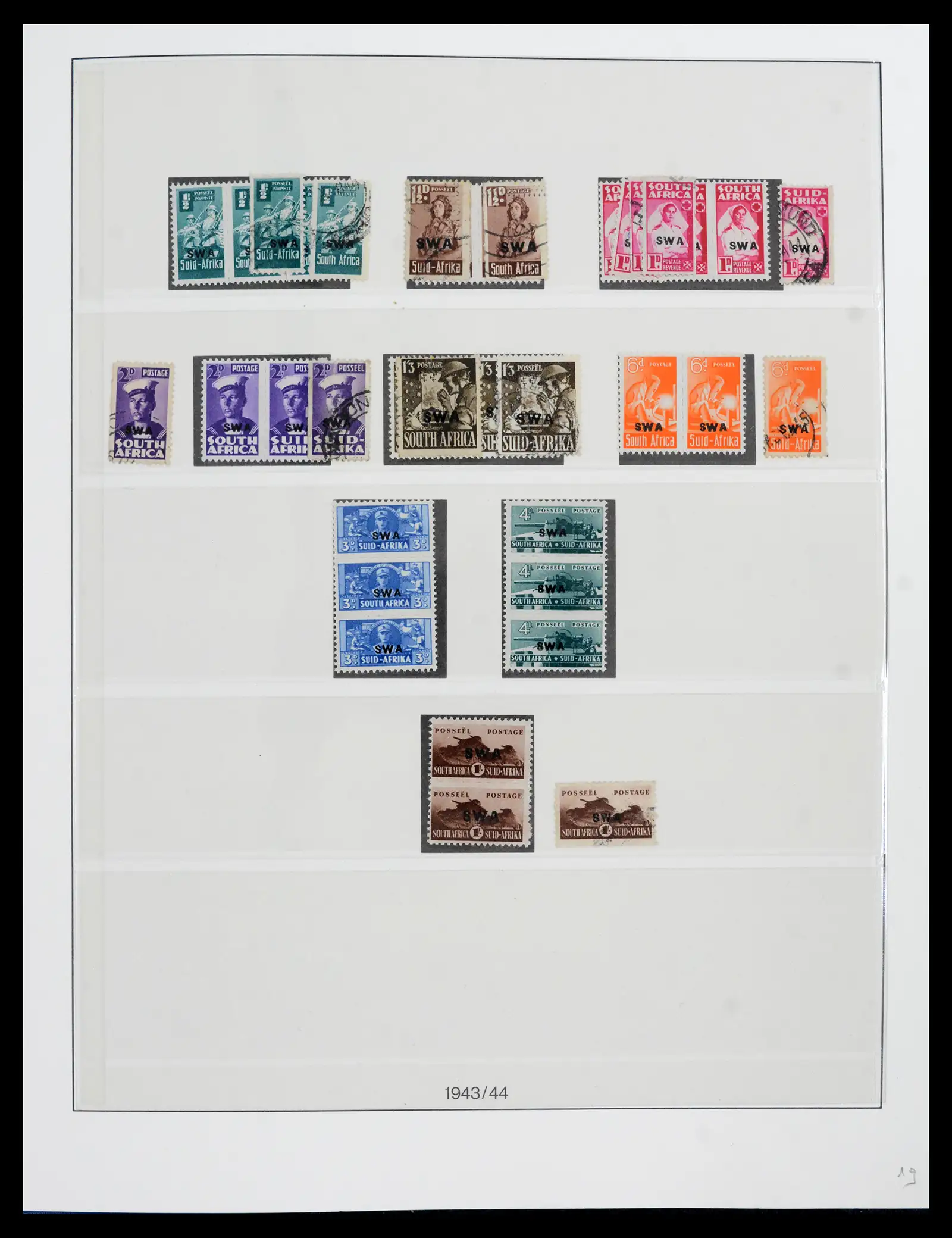 42179 0011 - Postzegelverzameling 42179 South West Africa 1923-1990.