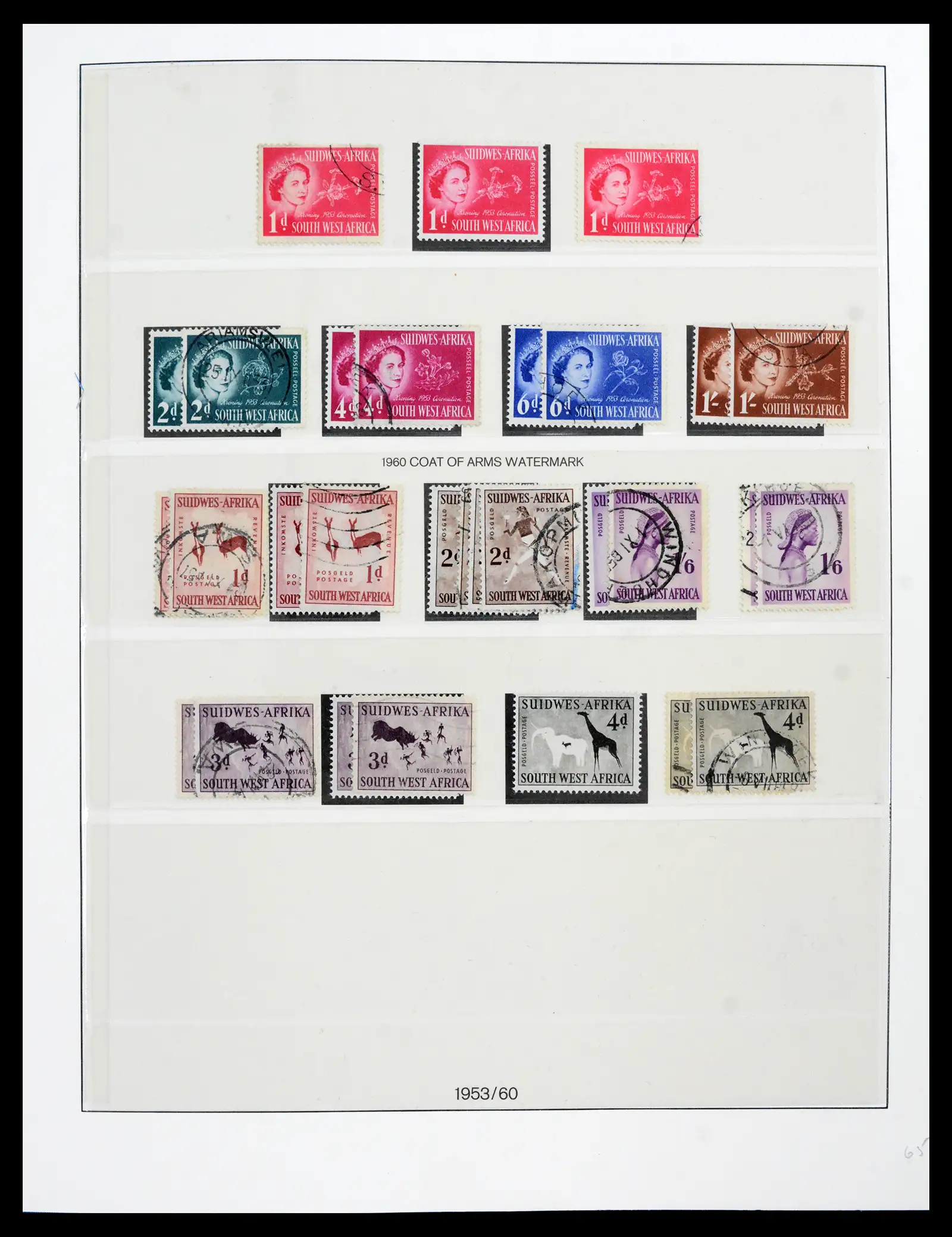 42179 0014 - Postzegelverzameling 42179 South West Africa 1923-1990.