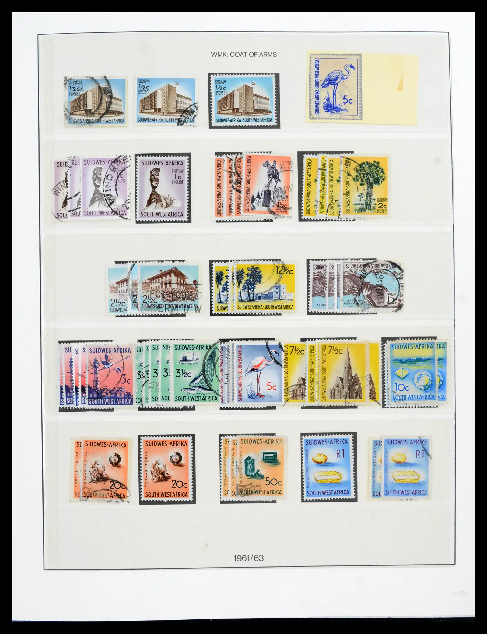 42179 0016 - Postzegelverzameling 42179 South West Africa 1923-1990.