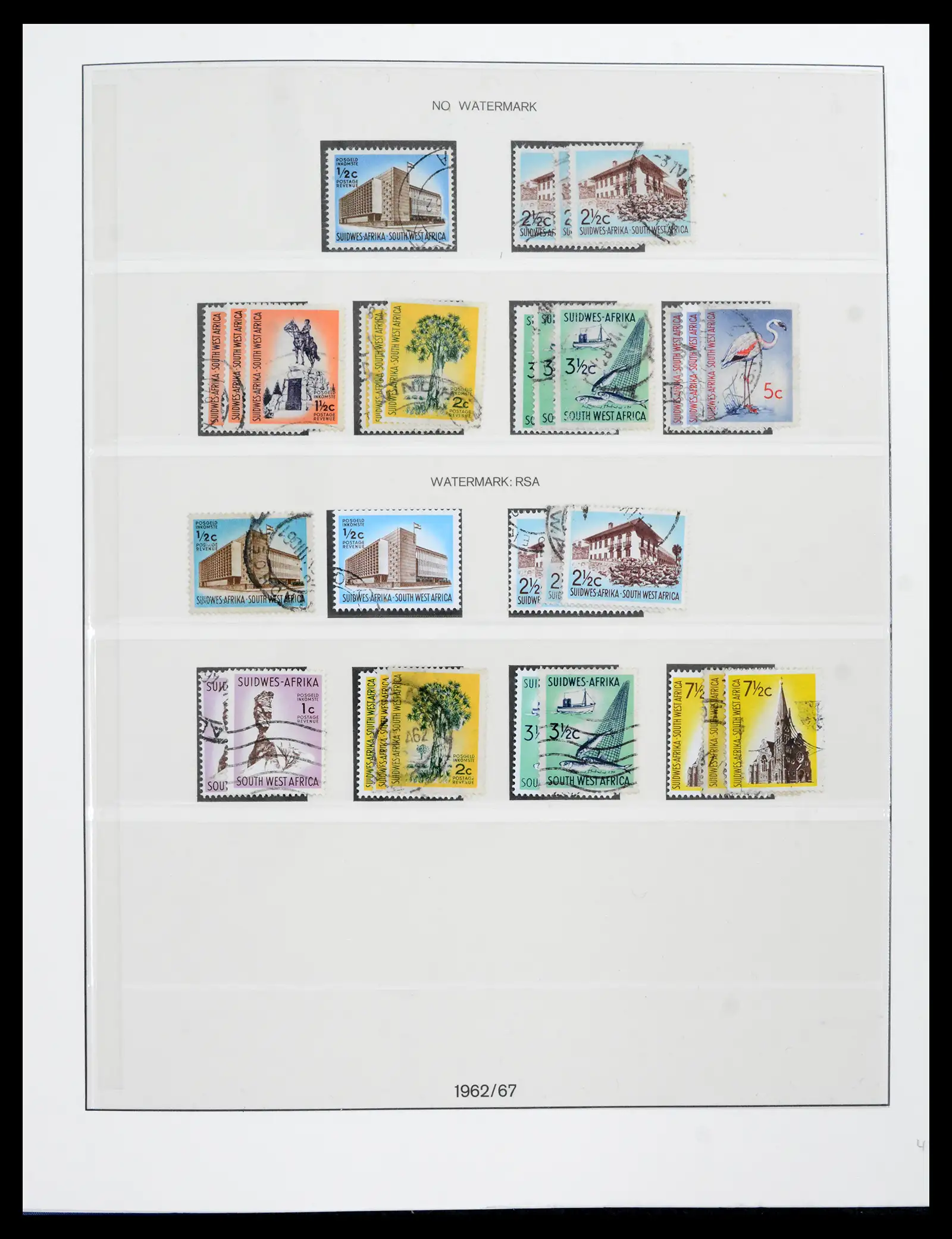 42179 0017 - Postzegelverzameling 42179 South West Africa 1923-1990.