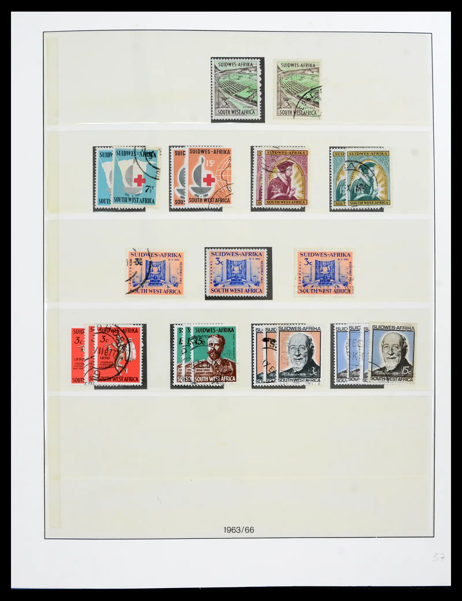42179 0018 - Postzegelverzameling 42179 South West Africa 1923-1990.
