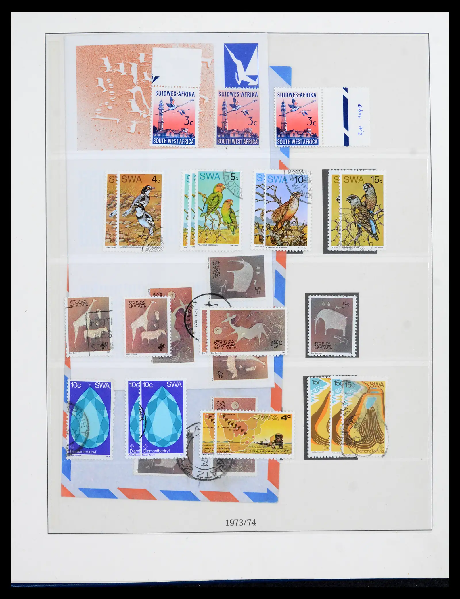42179 0024 - Postzegelverzameling 42179 South West Africa 1923-1990.