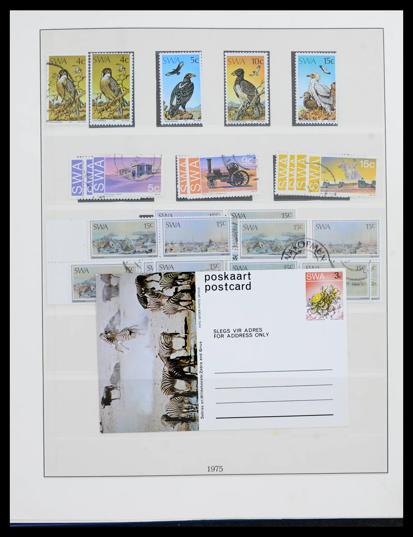 42179 0025 - Postzegelverzameling 42179 South West Africa 1923-1990.