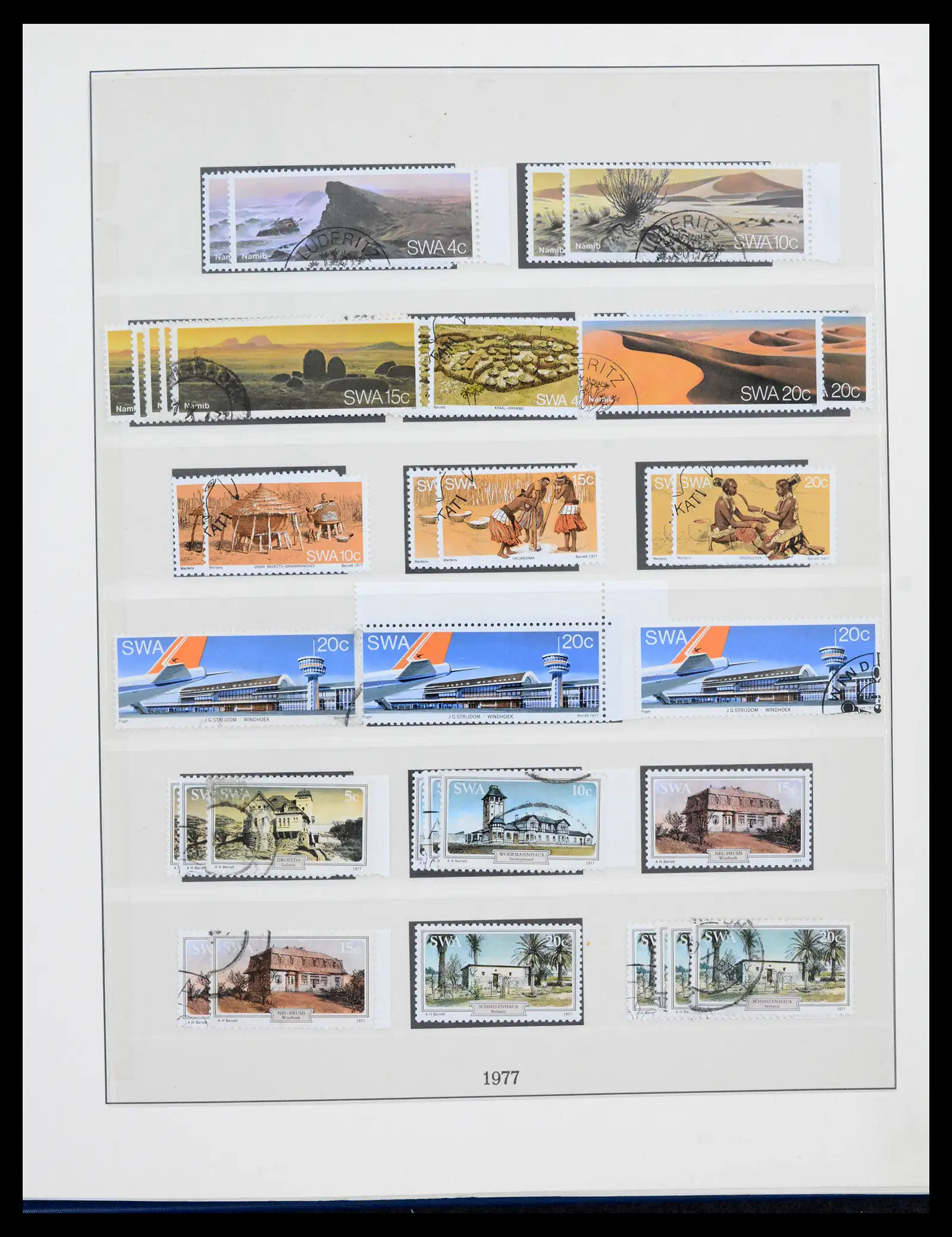 42179 0029 - Postzegelverzameling 42179 South West Africa 1923-1990.