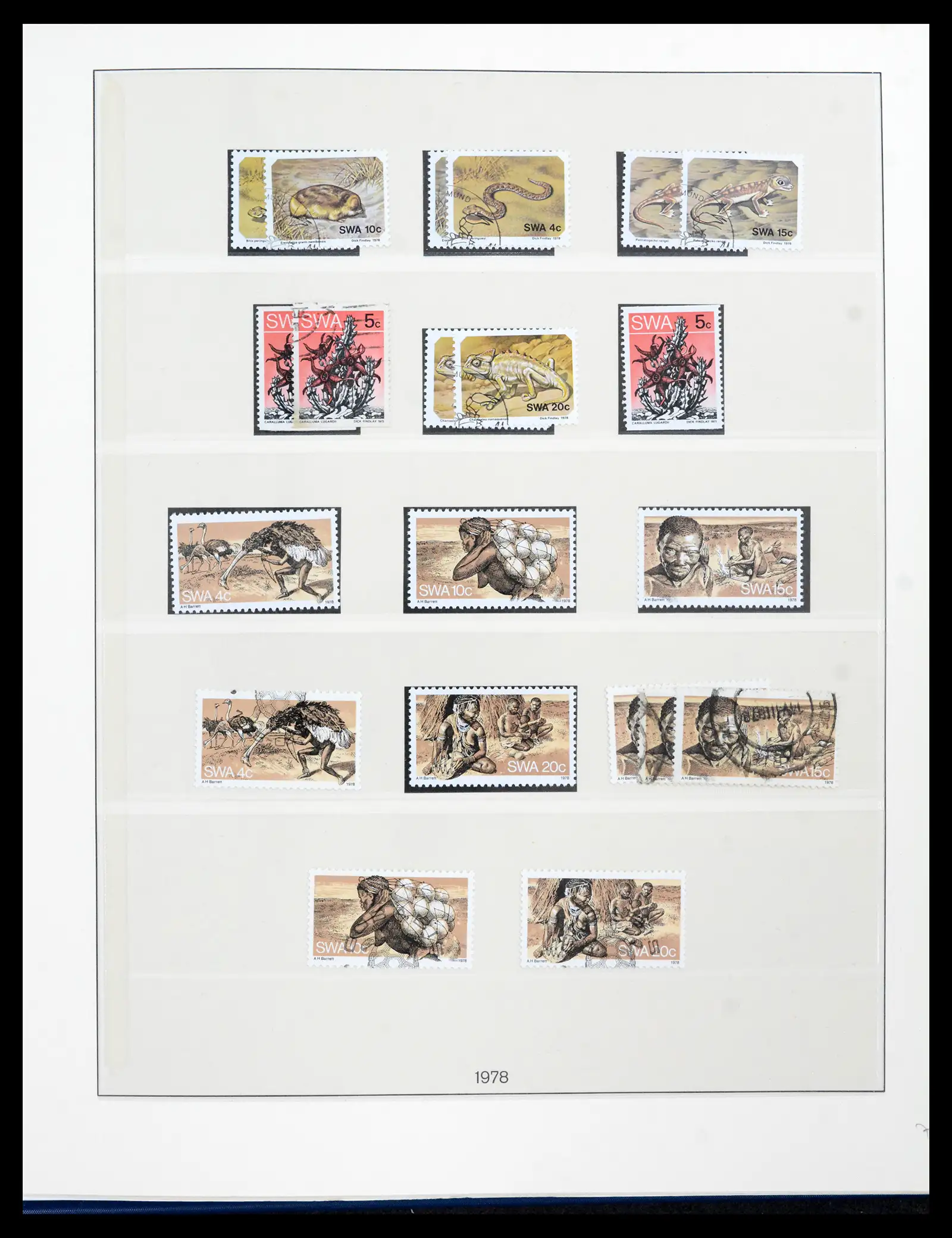 42179 0031 - Postzegelverzameling 42179 South West Africa 1923-1990.