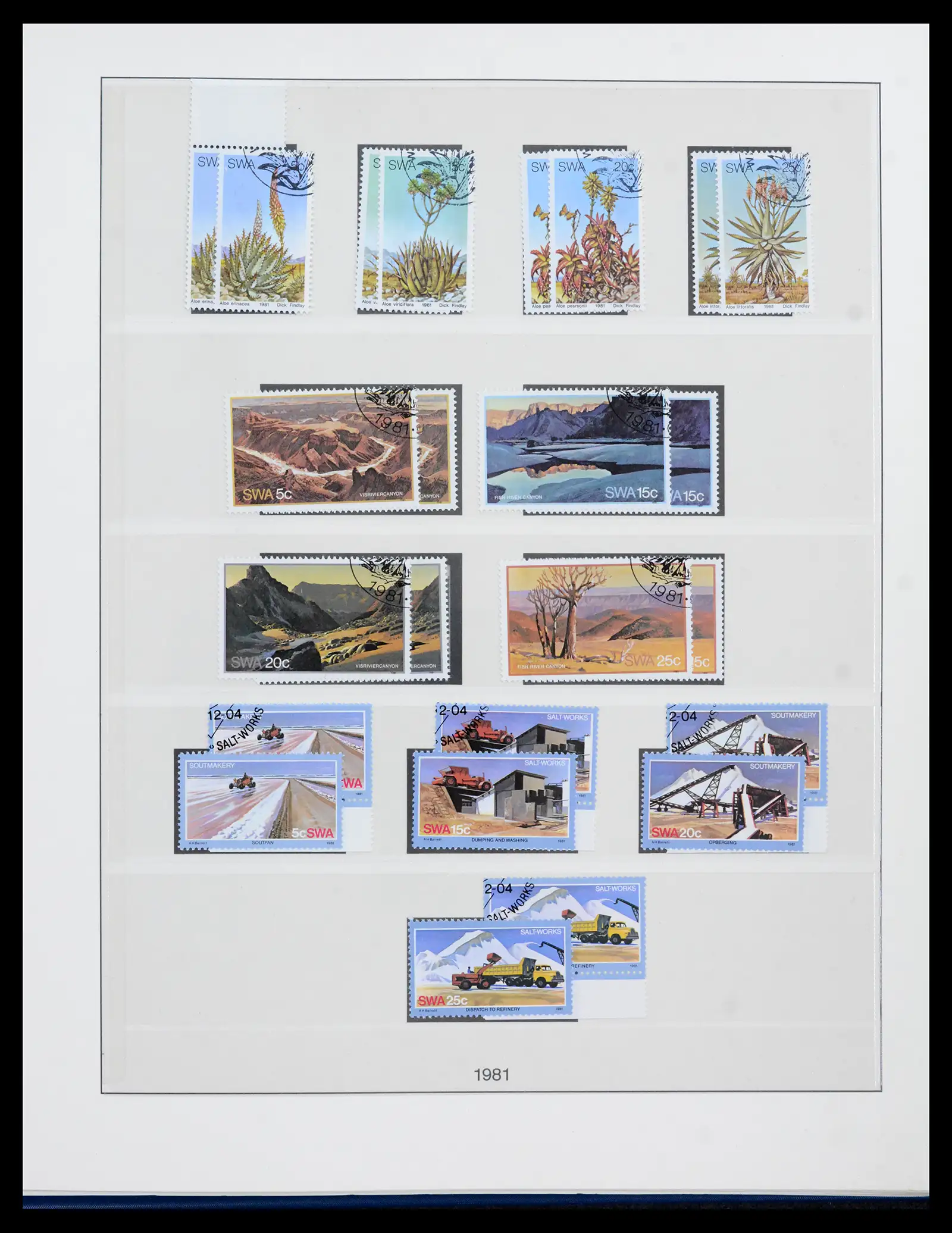 42179 0038 - Postzegelverzameling 42179 South West Africa 1923-1990.