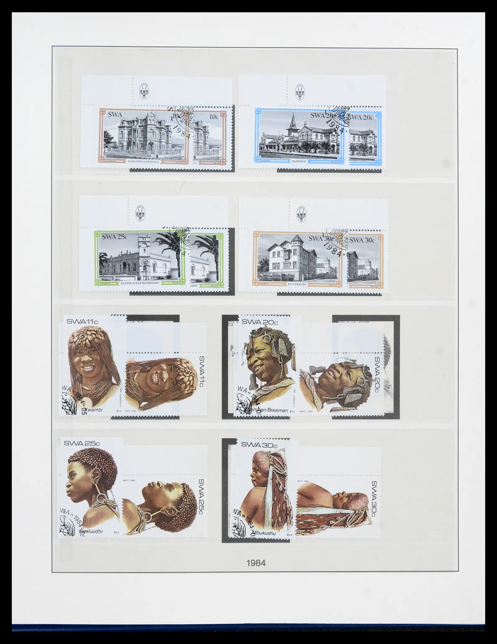 42179 0044 - Postzegelverzameling 42179 South West Africa 1923-1990.