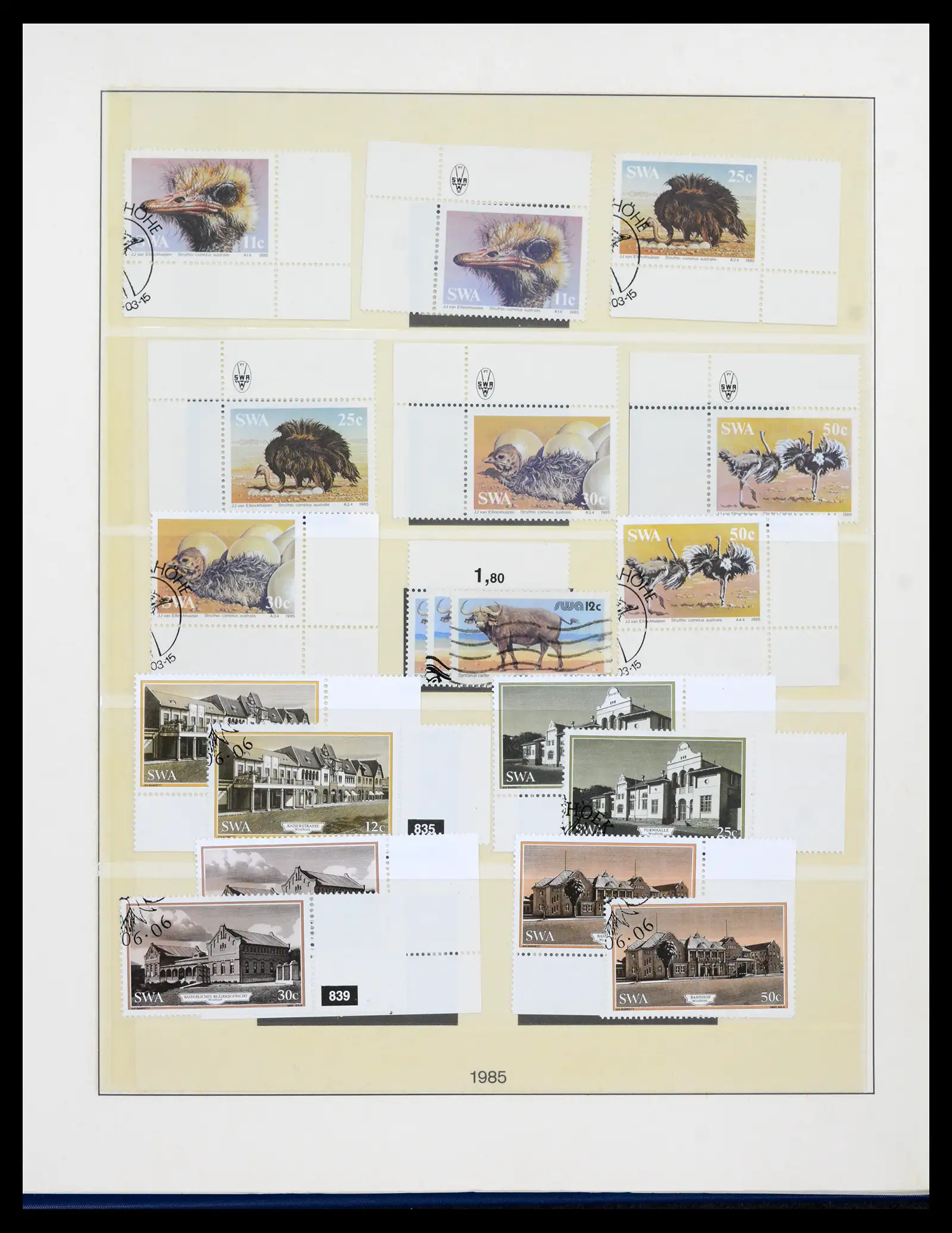 42179 0047 - Postzegelverzameling 42179 South West Africa 1923-1990.
