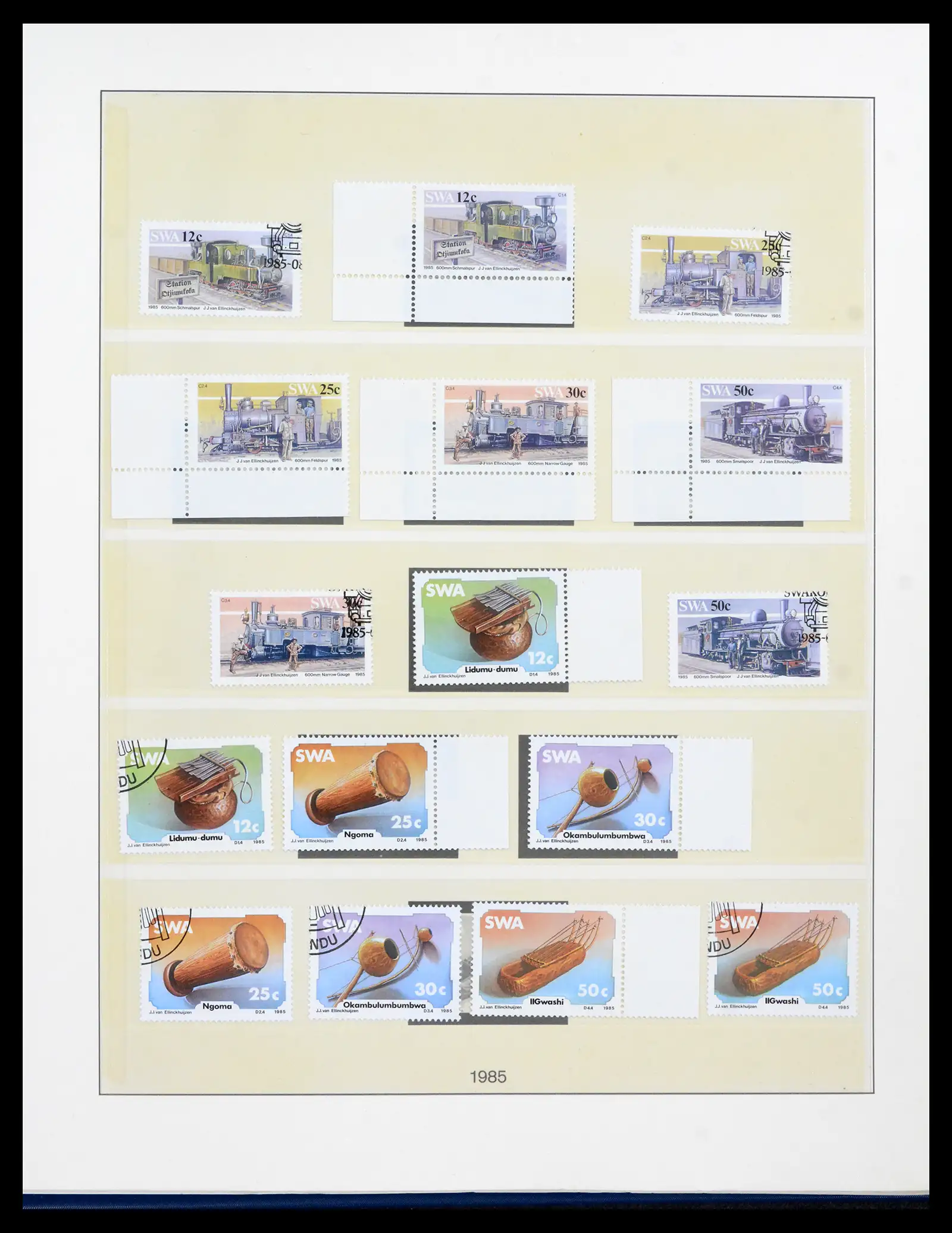 42179 0048 - Postzegelverzameling 42179 South West Africa 1923-1990.