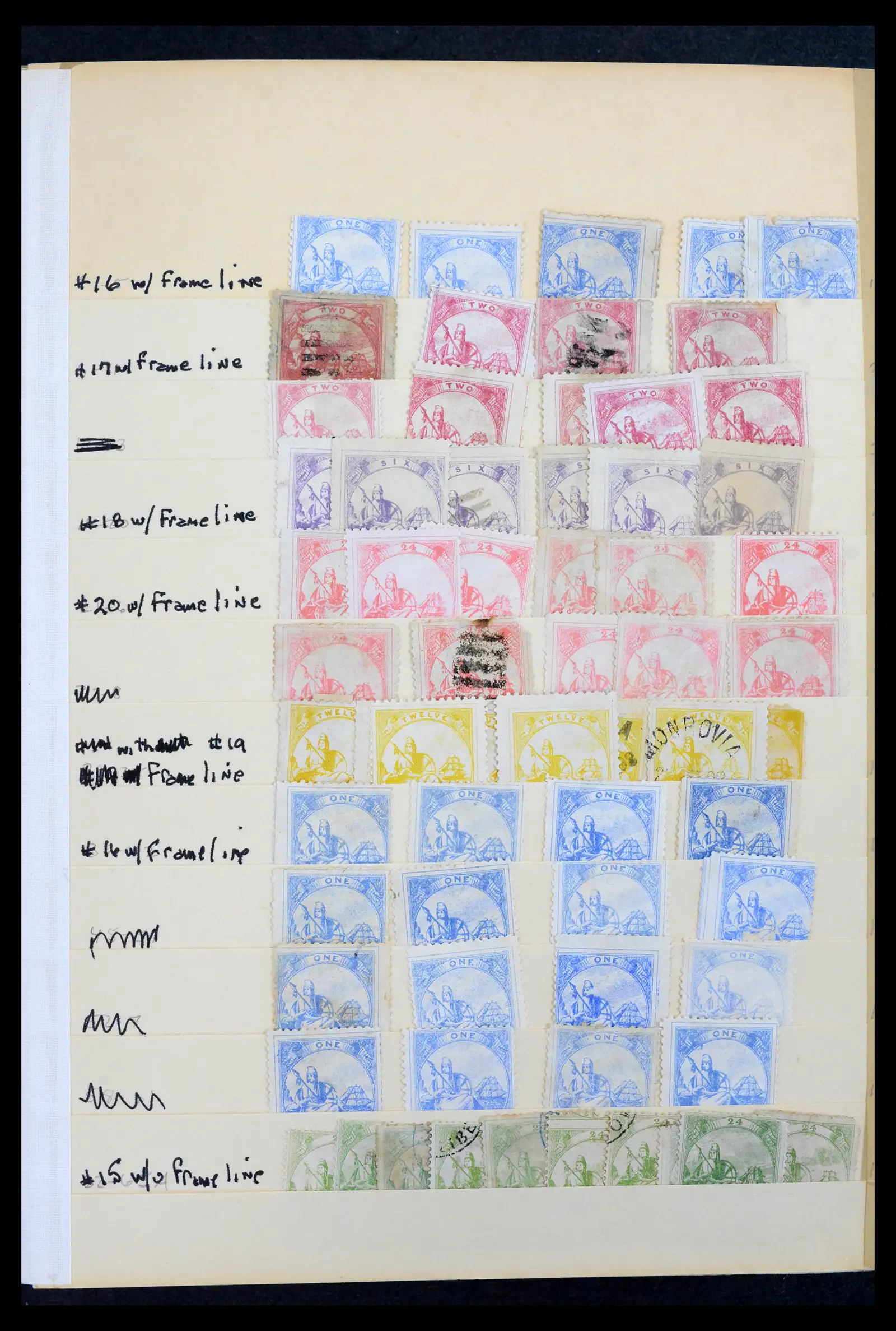 42182 0001 - Stamp collection 42182 Liberia 1860-1988.