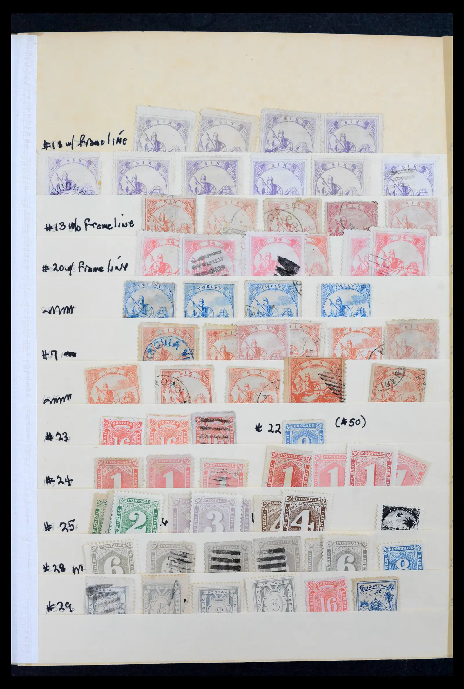 42182 0002 - Stamp collection 42182 Liberia 1860-1988.