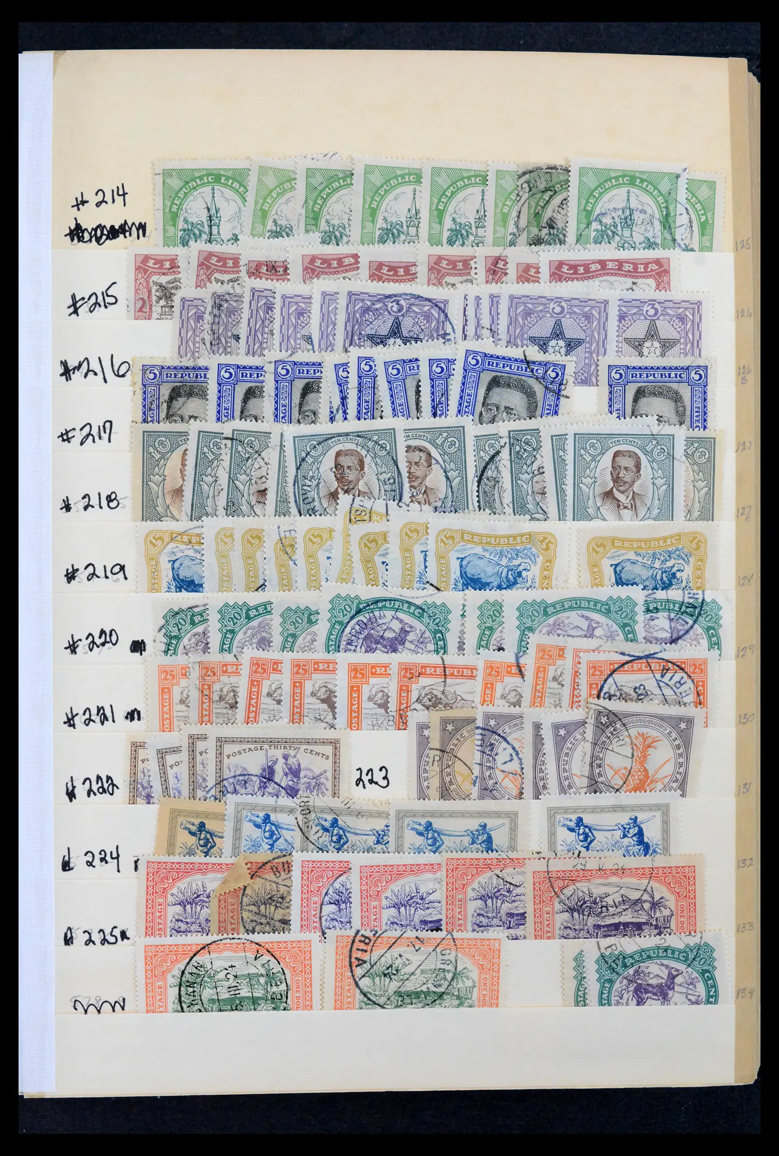 42182 0010 - Stamp collection 42182 Liberia 1860-1988.