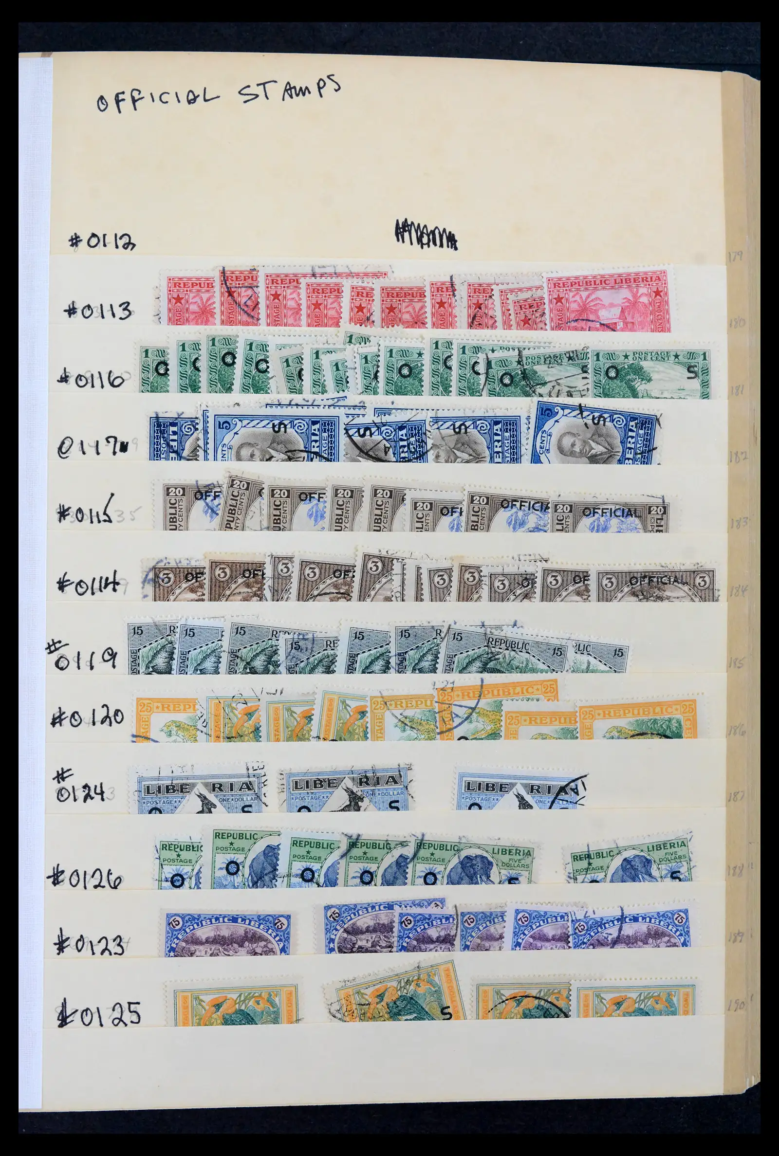 42182 0015 - Stamp collection 42182 Liberia 1860-1988.