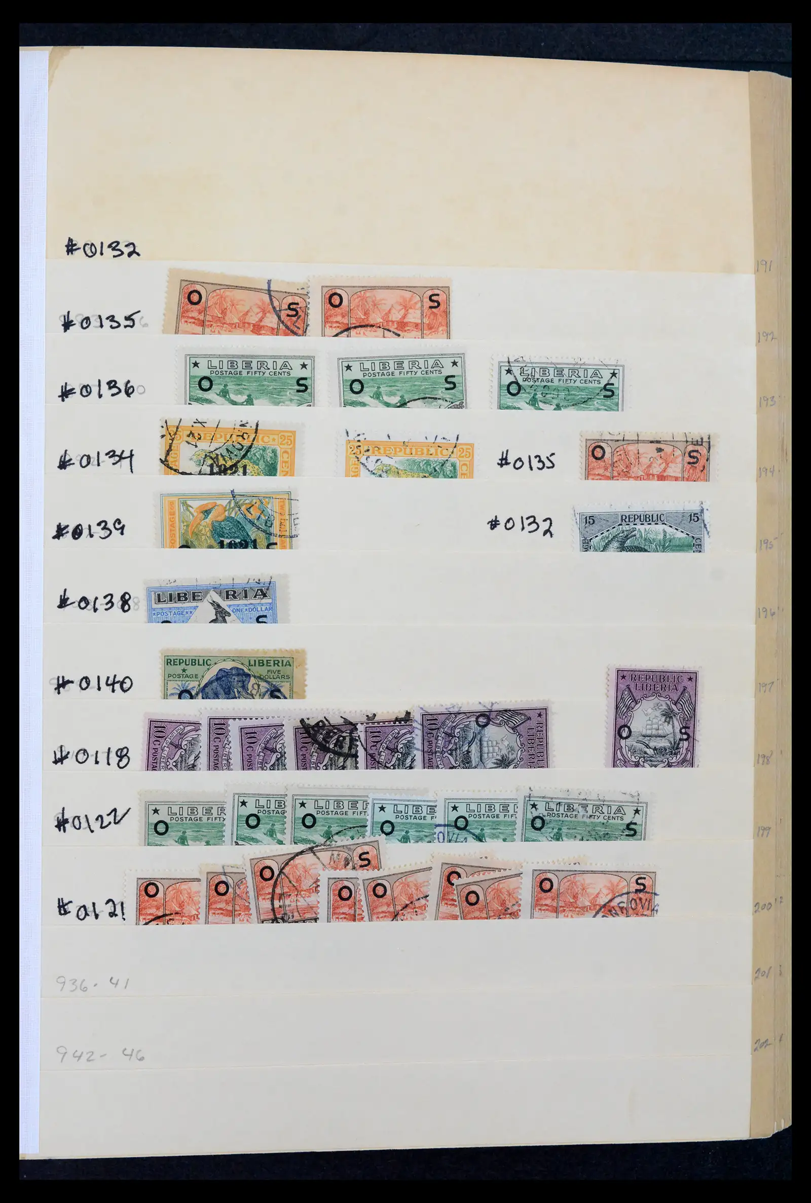 42182 0016 - Stamp collection 42182 Liberia 1860-1988.