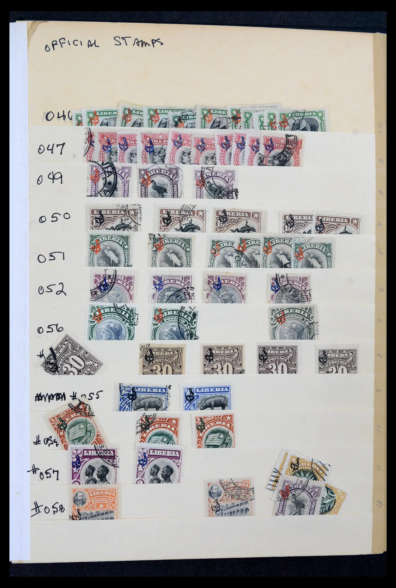 42182 0021 - Stamp collection 42182 Liberia 1860-1988.