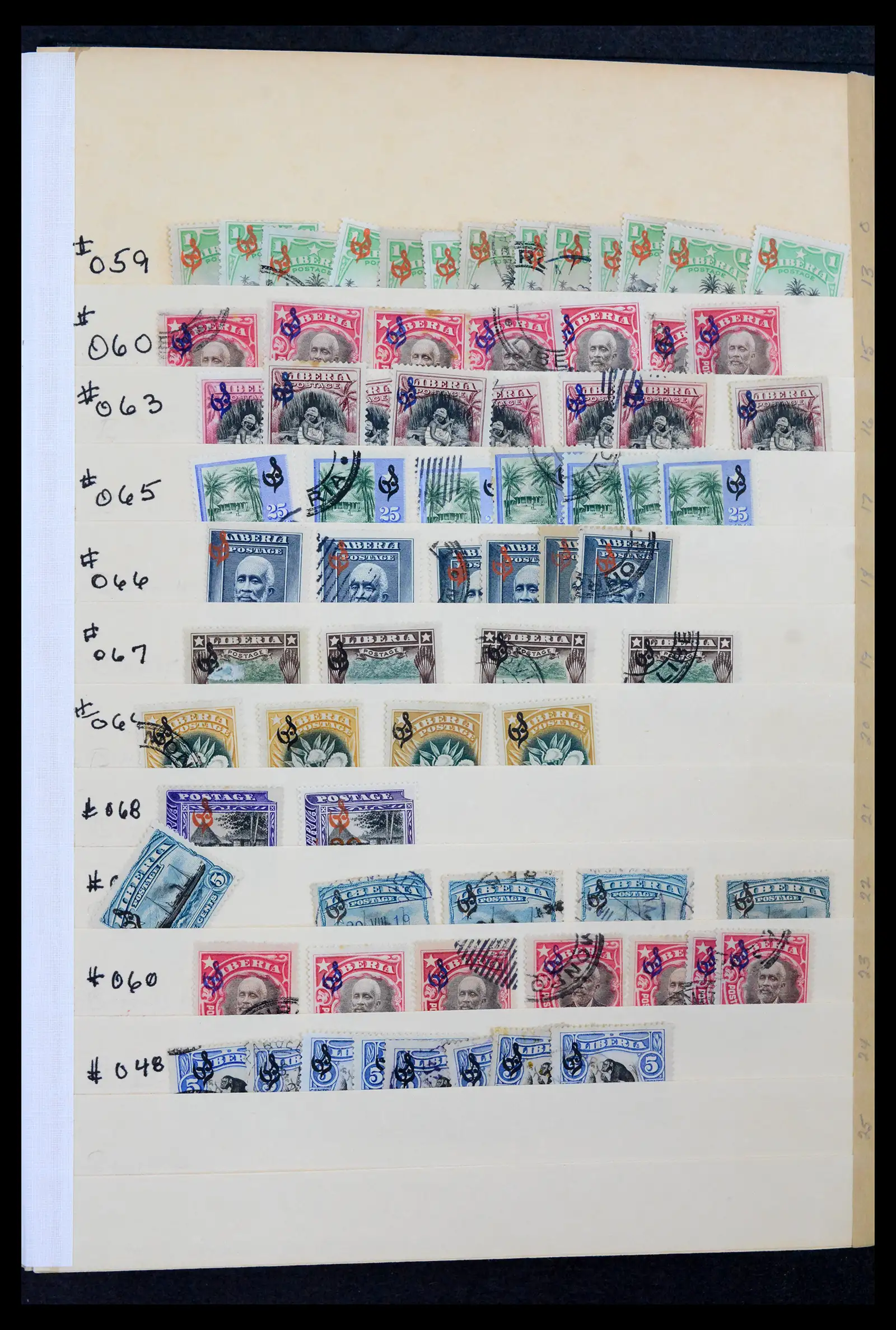 42182 0022 - Stamp collection 42182 Liberia 1860-1988.
