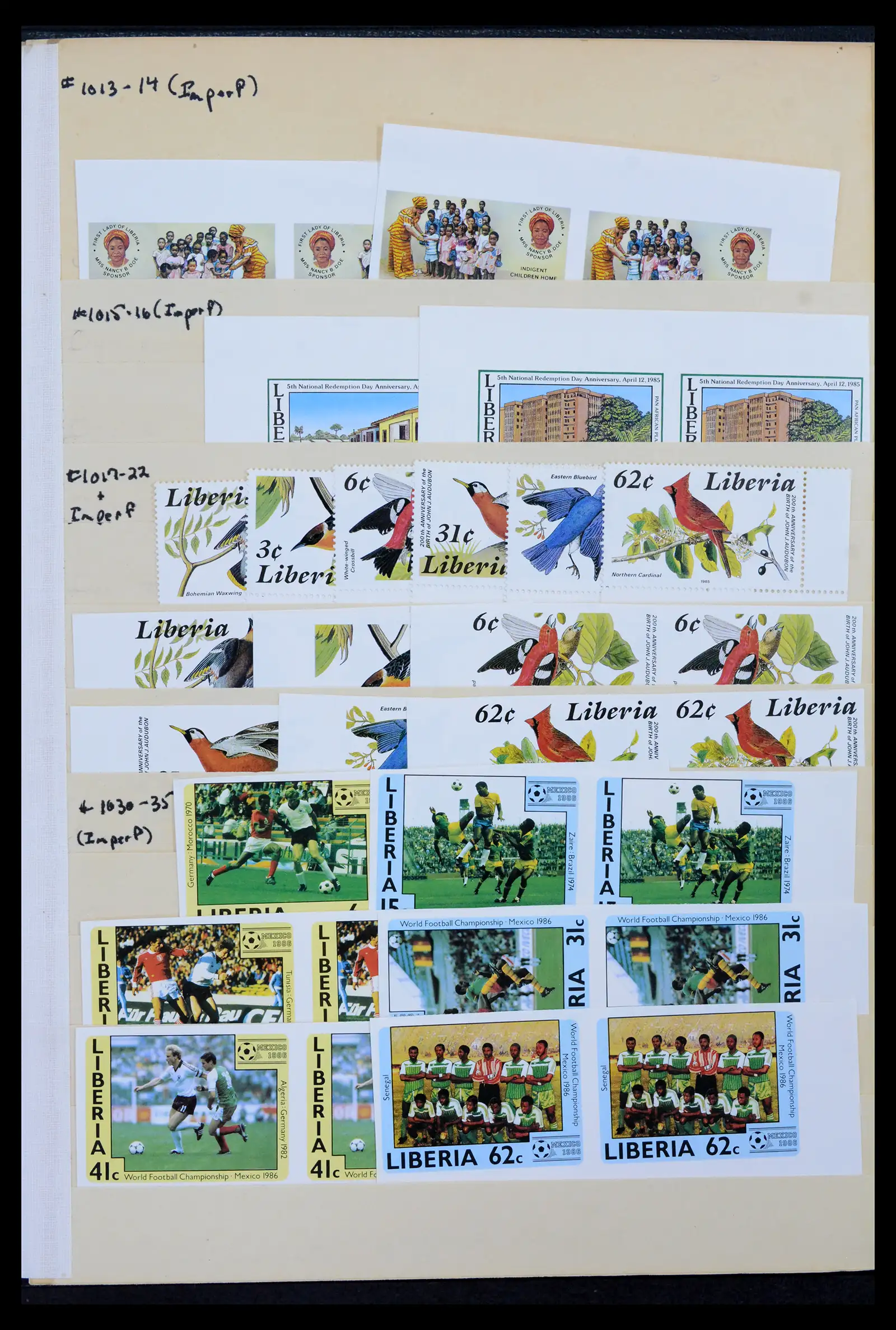 42182 0033 - Stamp collection 42182 Liberia 1860-1988.