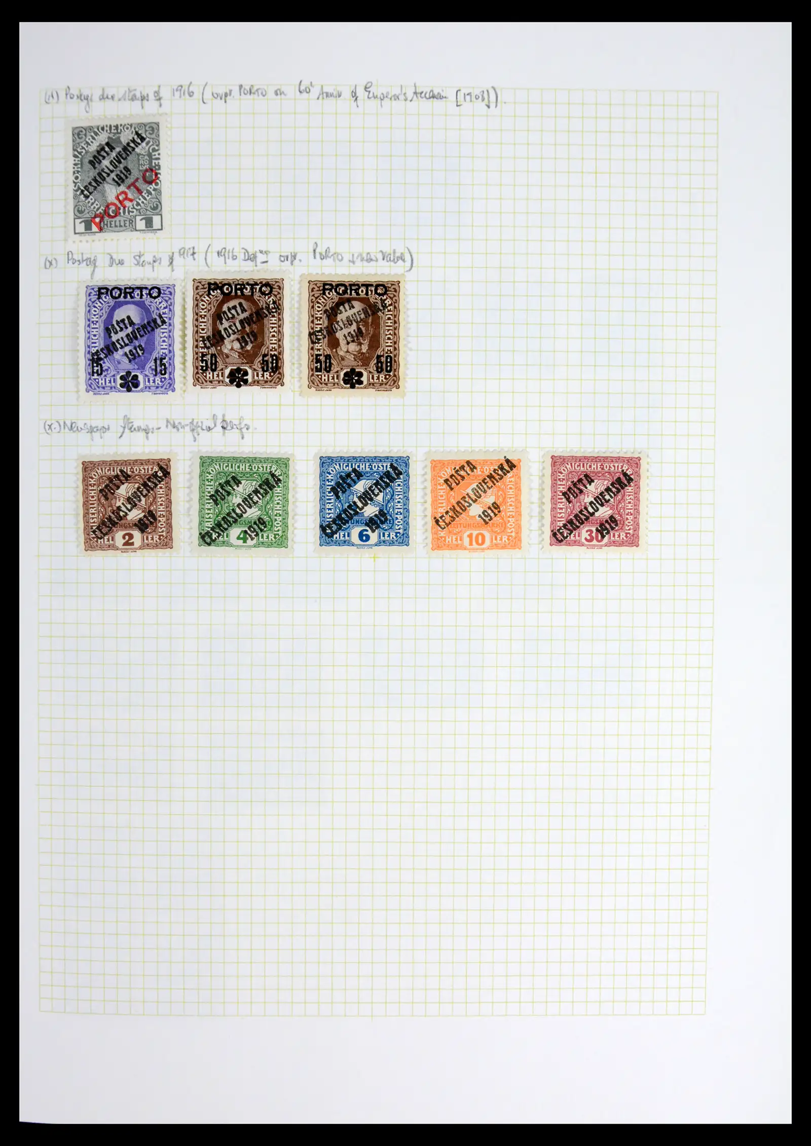 42183 0018 - Postzegelverzameling 42183 Tsjechoslowakije 1918-1961.